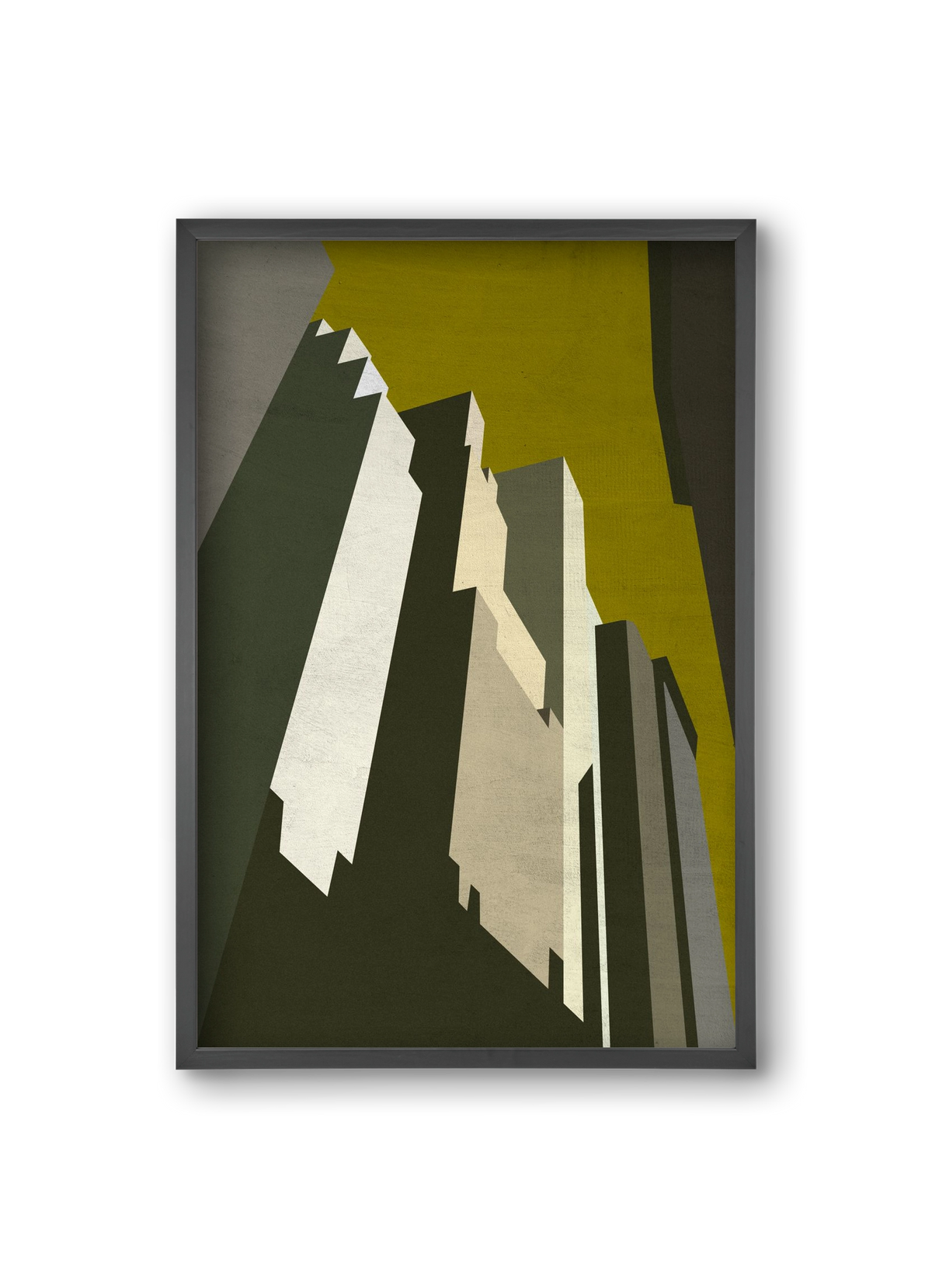 NY, 20x30 cm (20x30 cm), Fekete keret