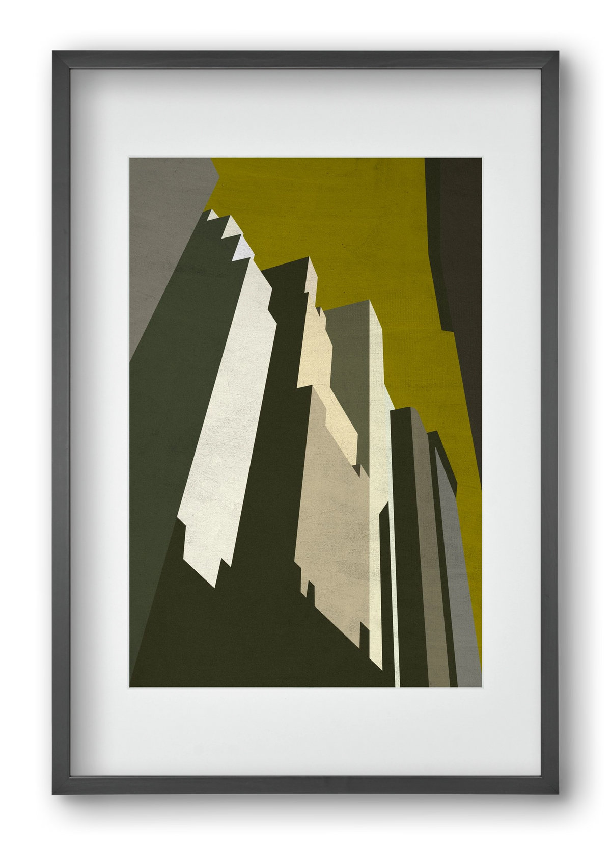 NY, 40x60 cm (30x45 cm), Fekete keret, paszpartuval