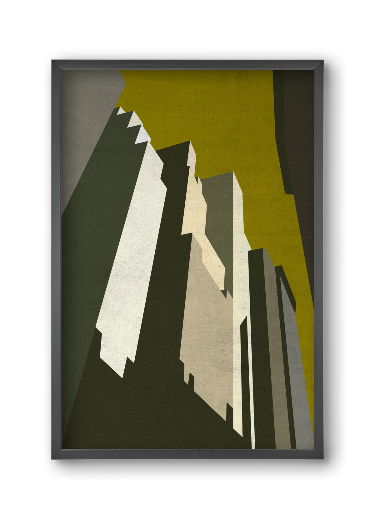 NY, 30x45 cm (30x45 cm), Fekete keret