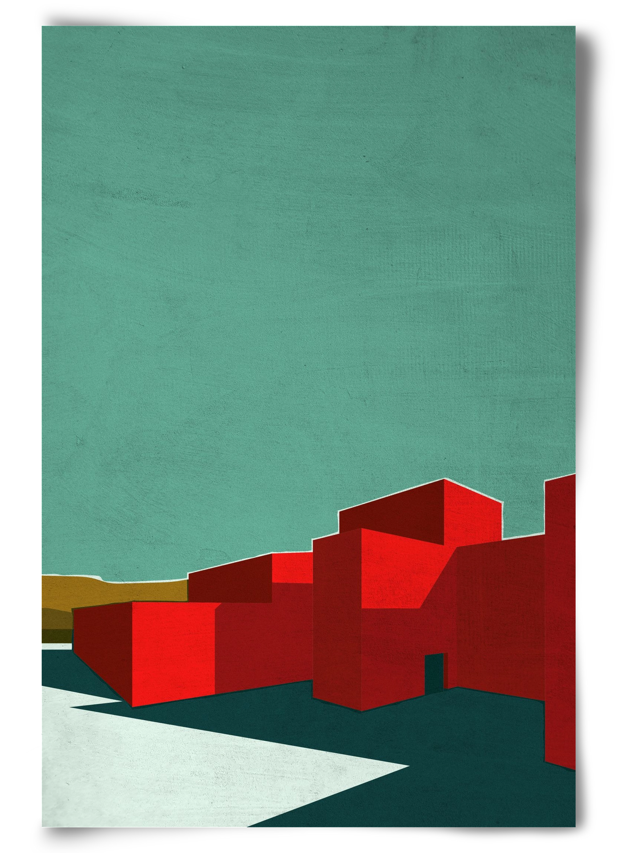 RED, 60x90 cm, Keret nélkül