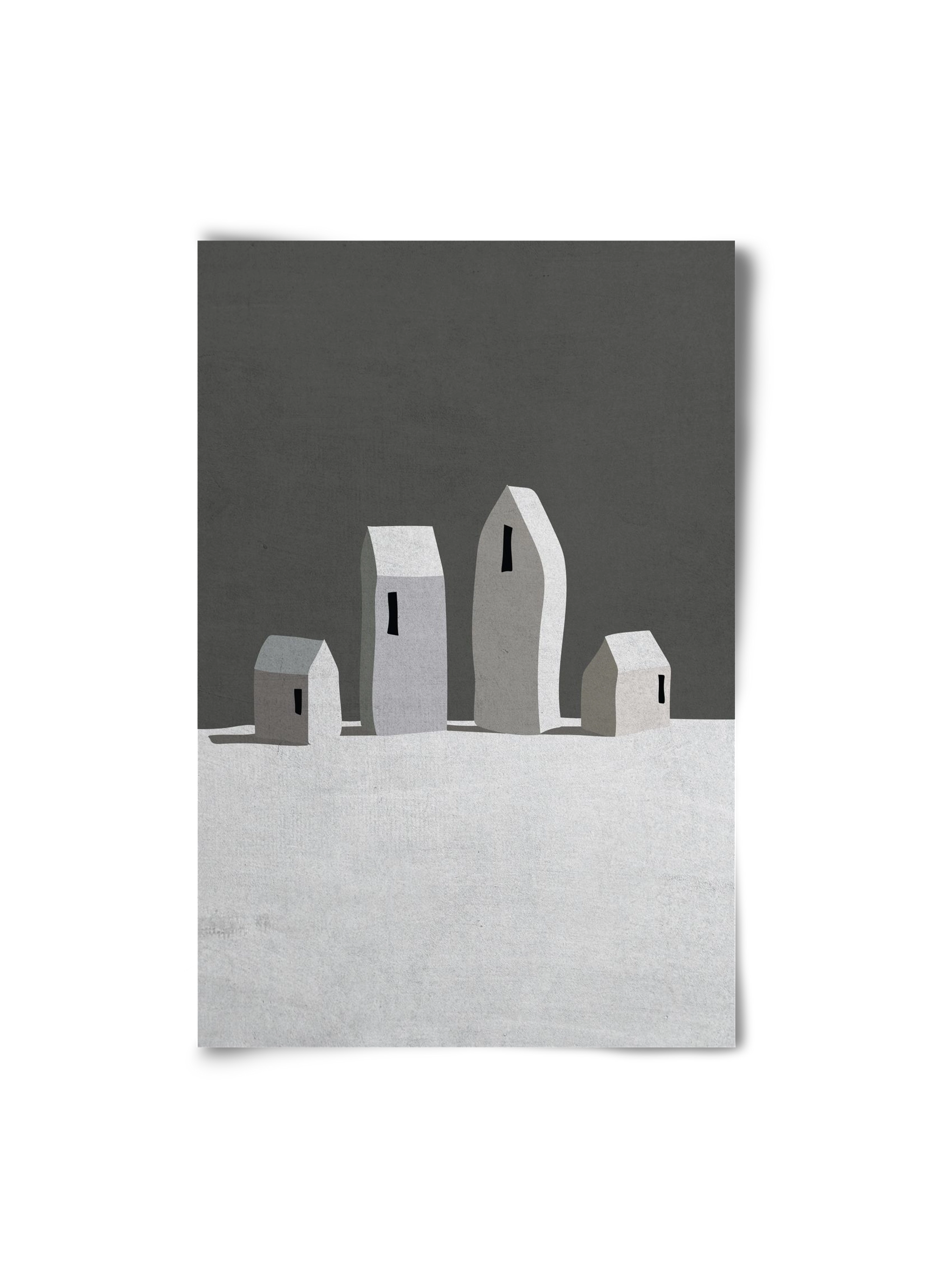 Tél, 20x30 cm, Keret nélkül