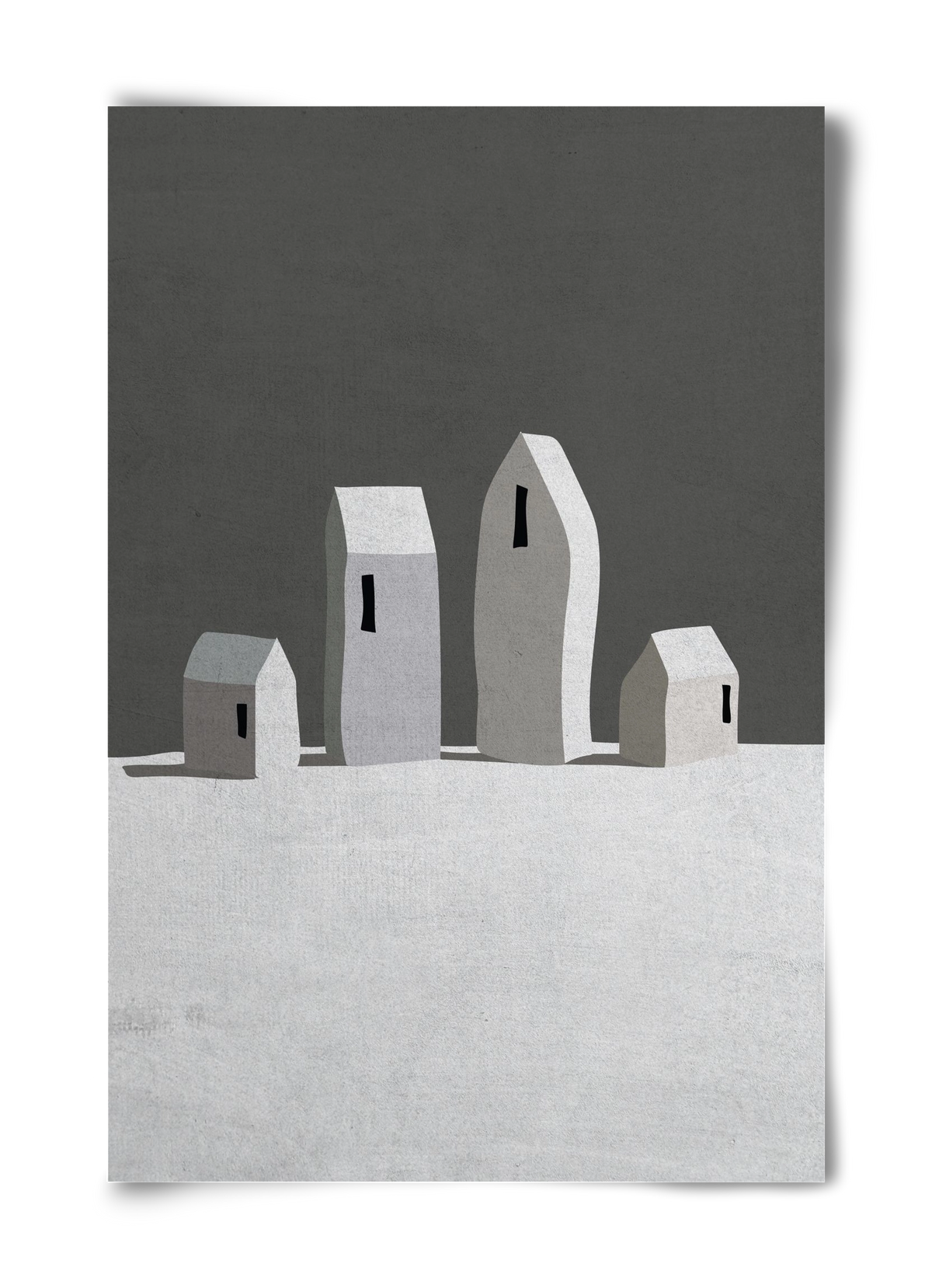 Tél, 40x60 cm, Keret nélkül