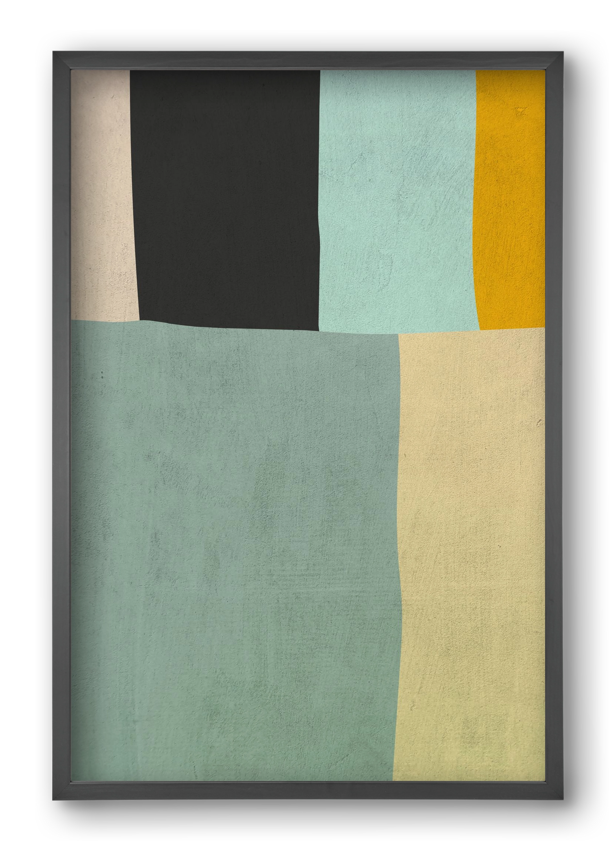 Window, 40x60 cm (40x60 cm), Fekete keret