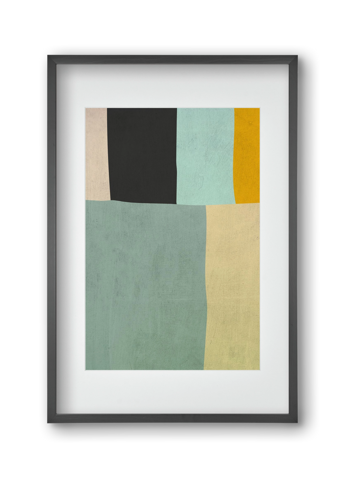 Window, 30x45 cm (20x30 cm), Fekete keret, paszpartuval