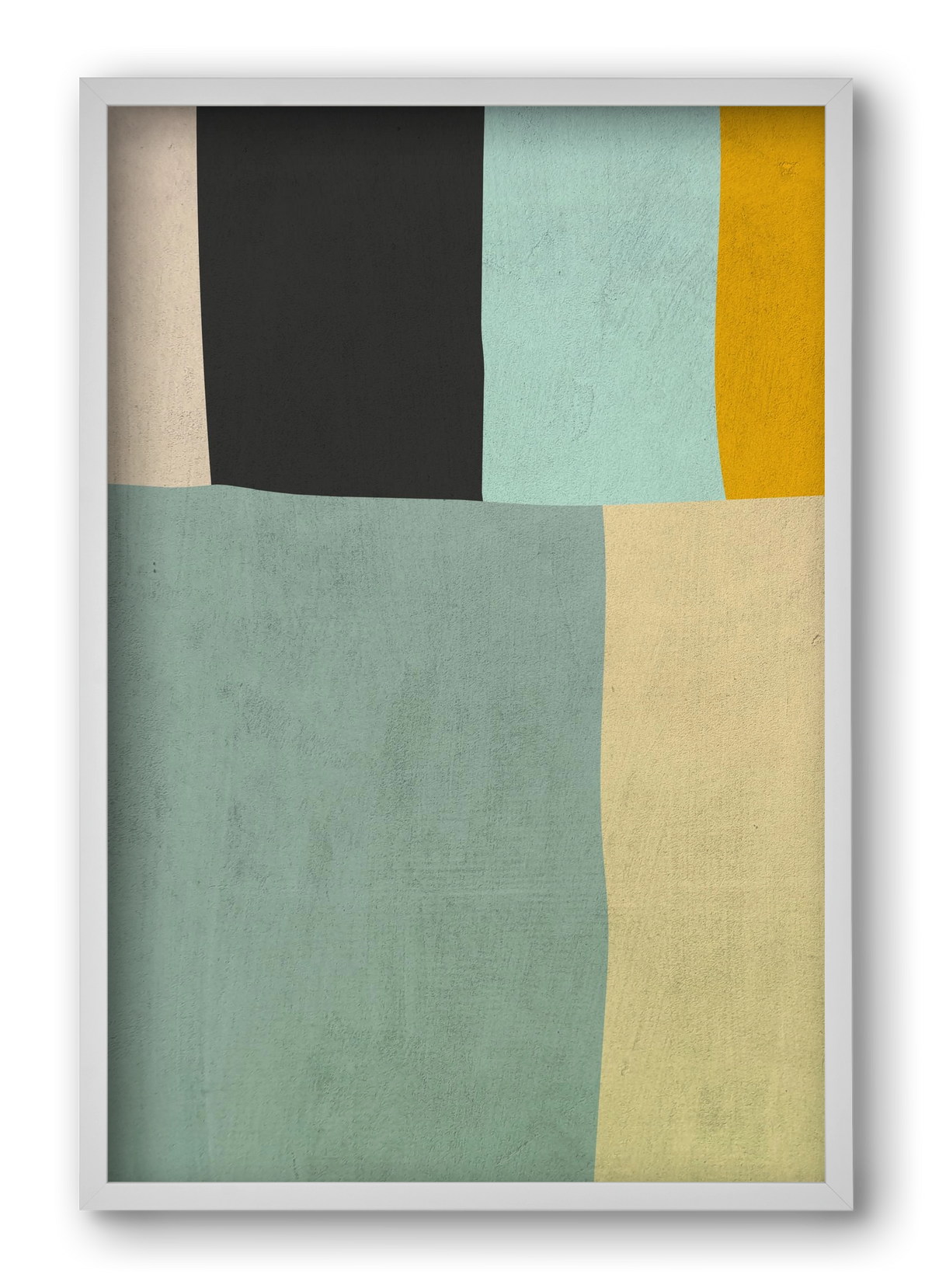 Window, 40x60 cm (40x60 cm), Fehér keret