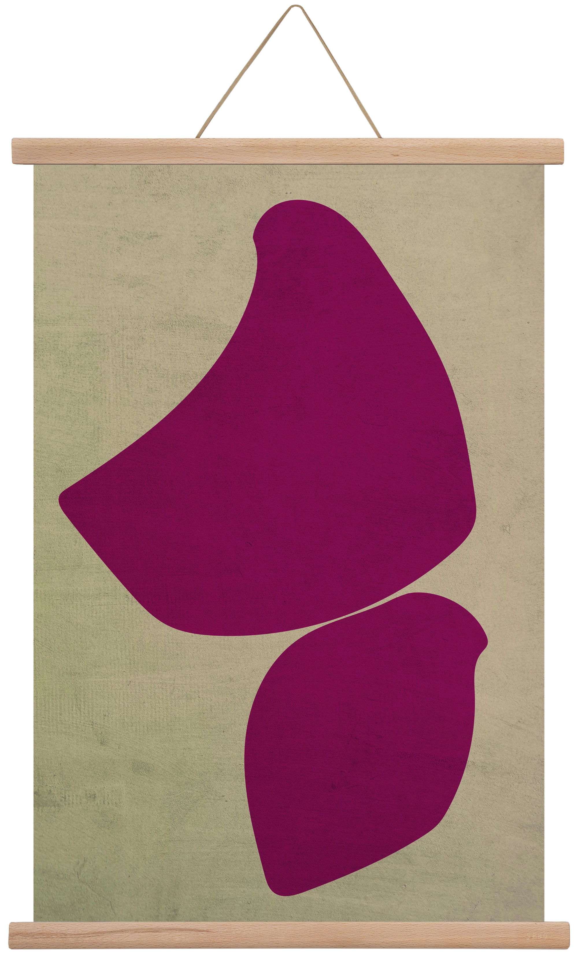 Birds, 40x60 cm (40x60 cm), Tölgy akasztó