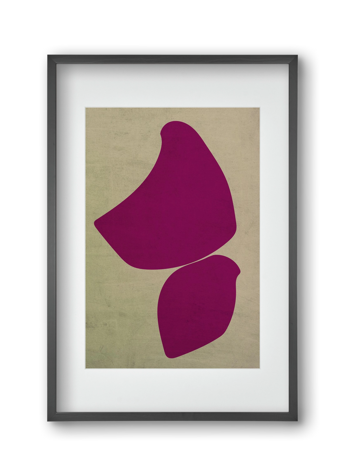 Birds, 30x45 cm (20x30 cm), Fekete keret, paszpartuval