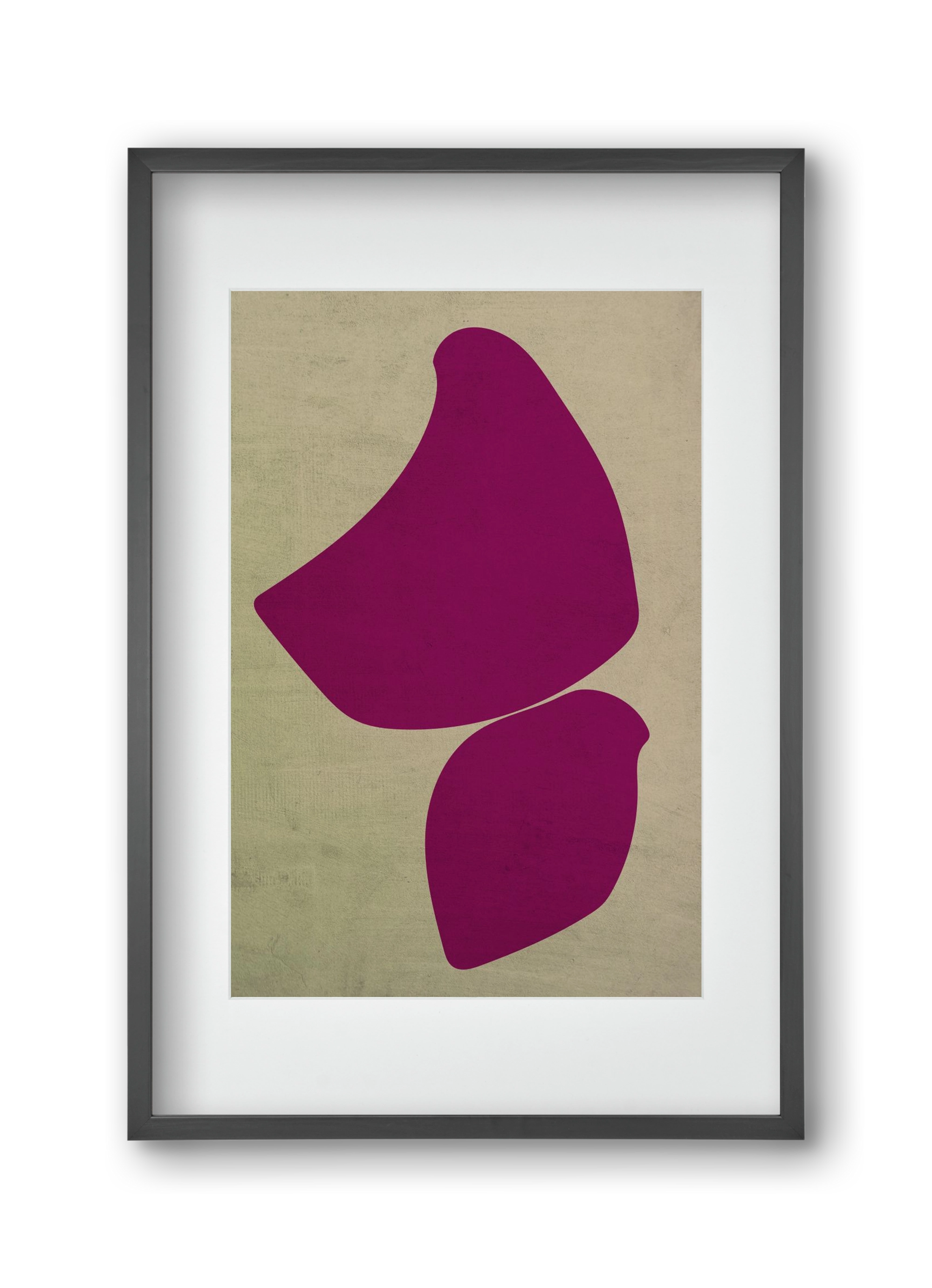 Birds, 30x45 cm (20x30 cm), Fekete keret, paszpartuval