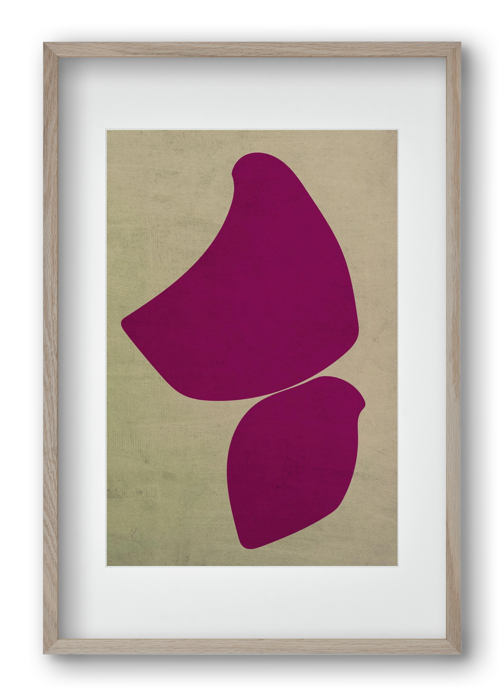 Birds, 40x60 cm (30x45 cm), Tölgy keret, paszpartuval