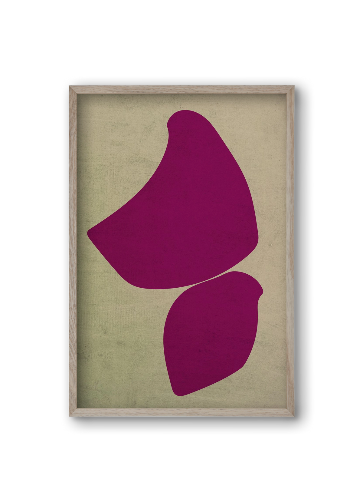 Birds, 20x30 cm (20x30 cm), Tölgy keret