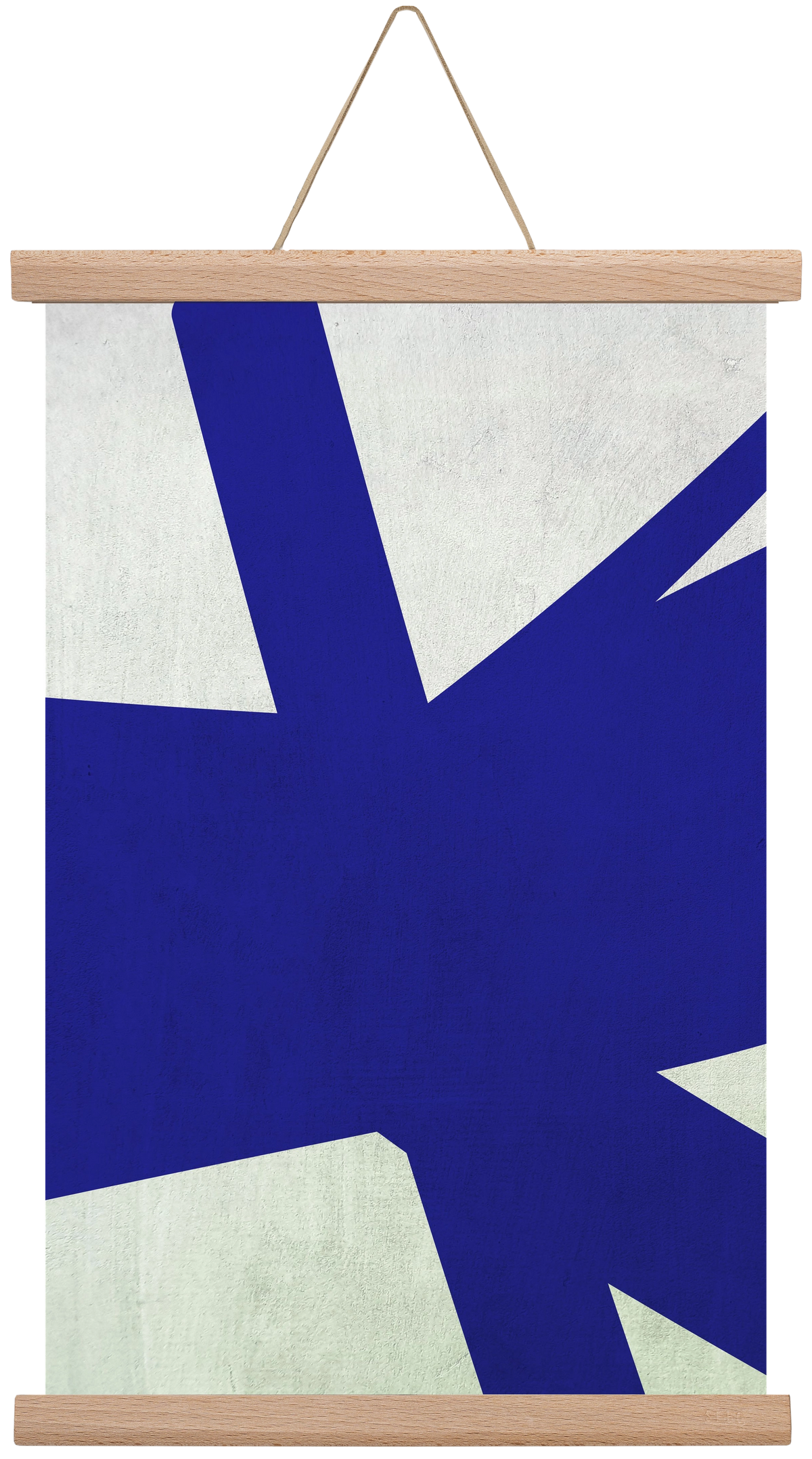 Blue 1, 30x45 cm (30x45 cm), Tölgy akasztó