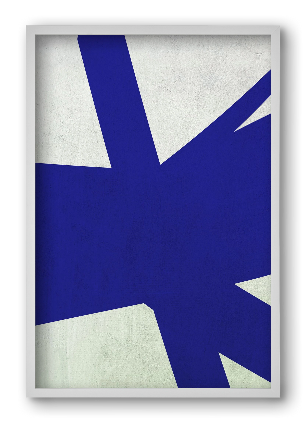 Blue 1, 40x60 cm (40x60 cm), Fehér keret