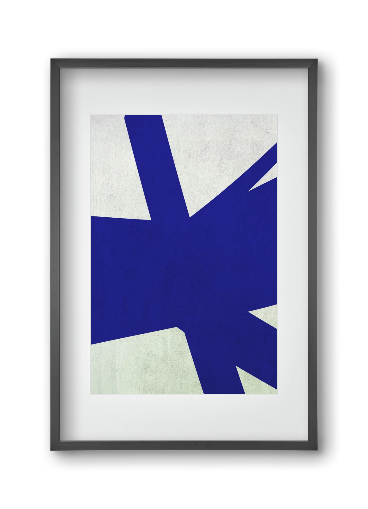 Blue 1, 30x45 cm (20x30 cm), Fekete keret, paszpartuval