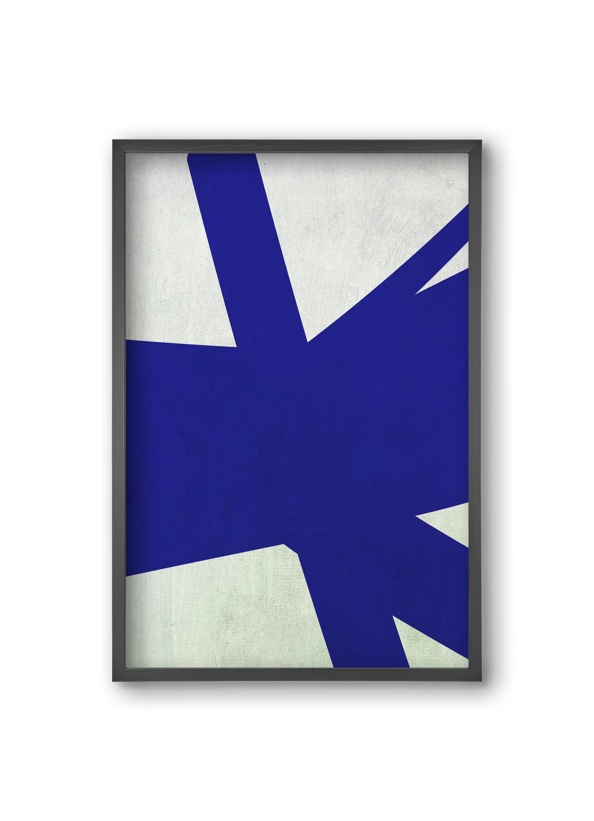 Blue 1, 20x30 cm (20x30 cm), Fekete keret