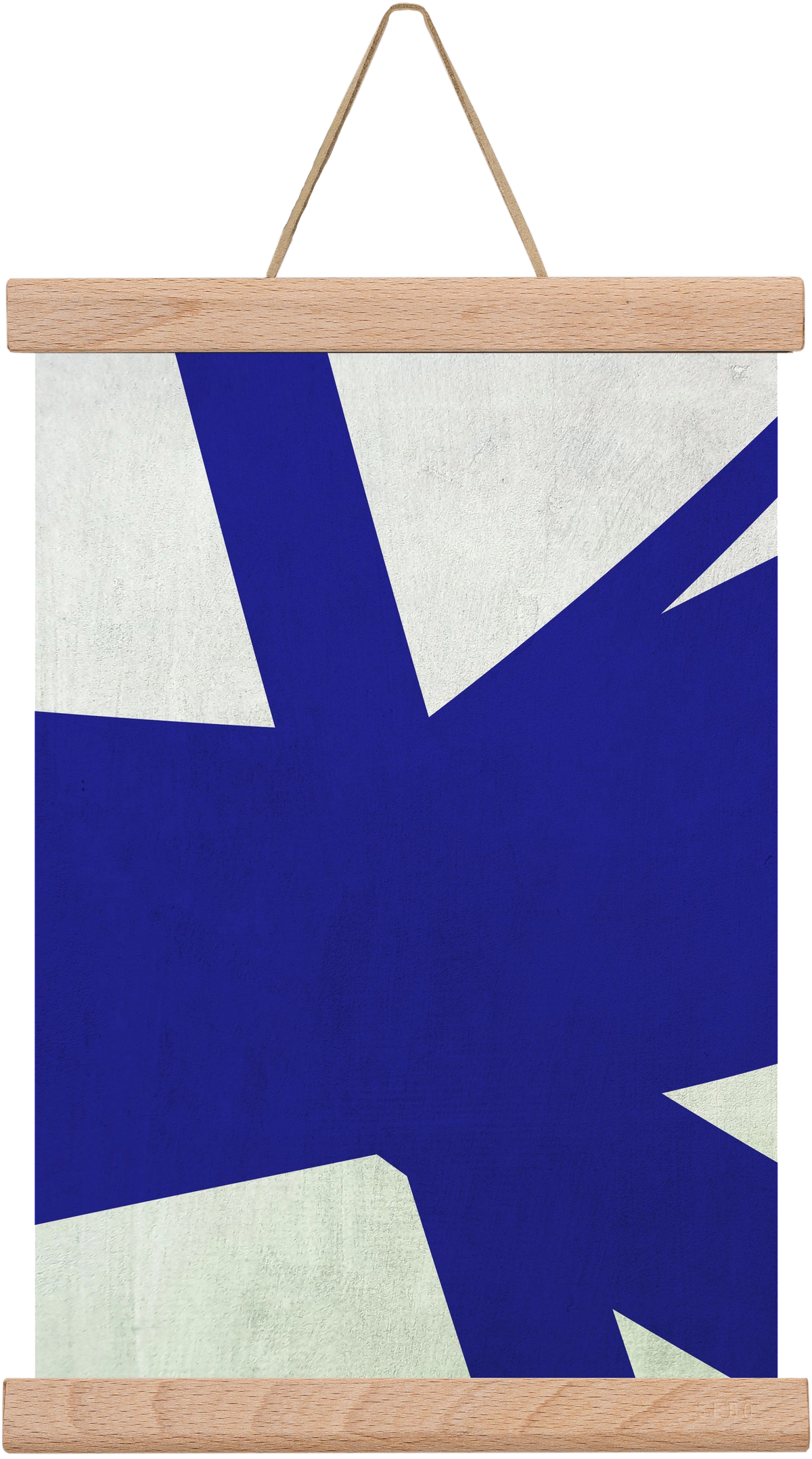 Blue 1, 20x30 cm (20x30 cm), Tölgy akasztó