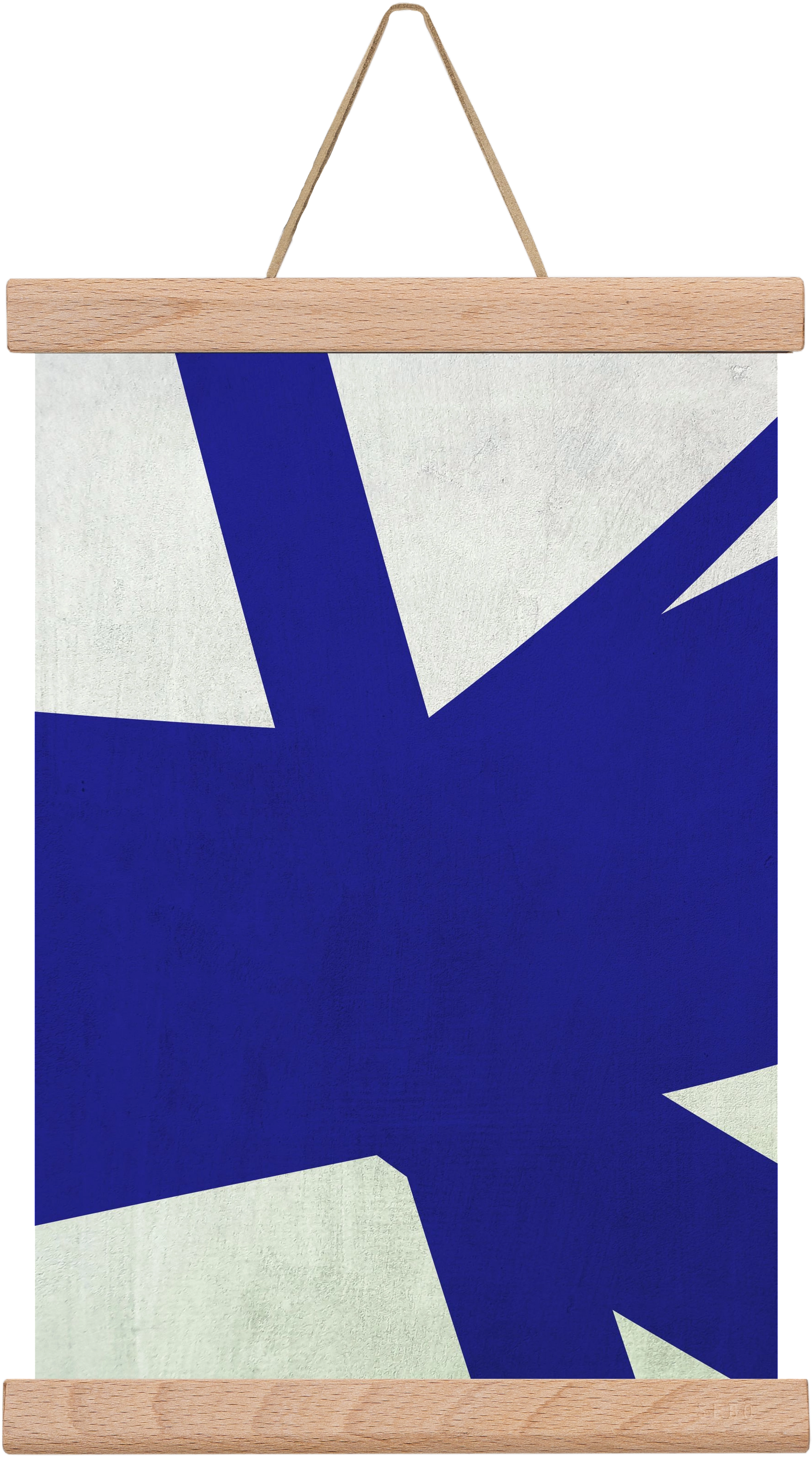 Blue 1, 20x30 cm (20x30 cm), Tölgy akasztó