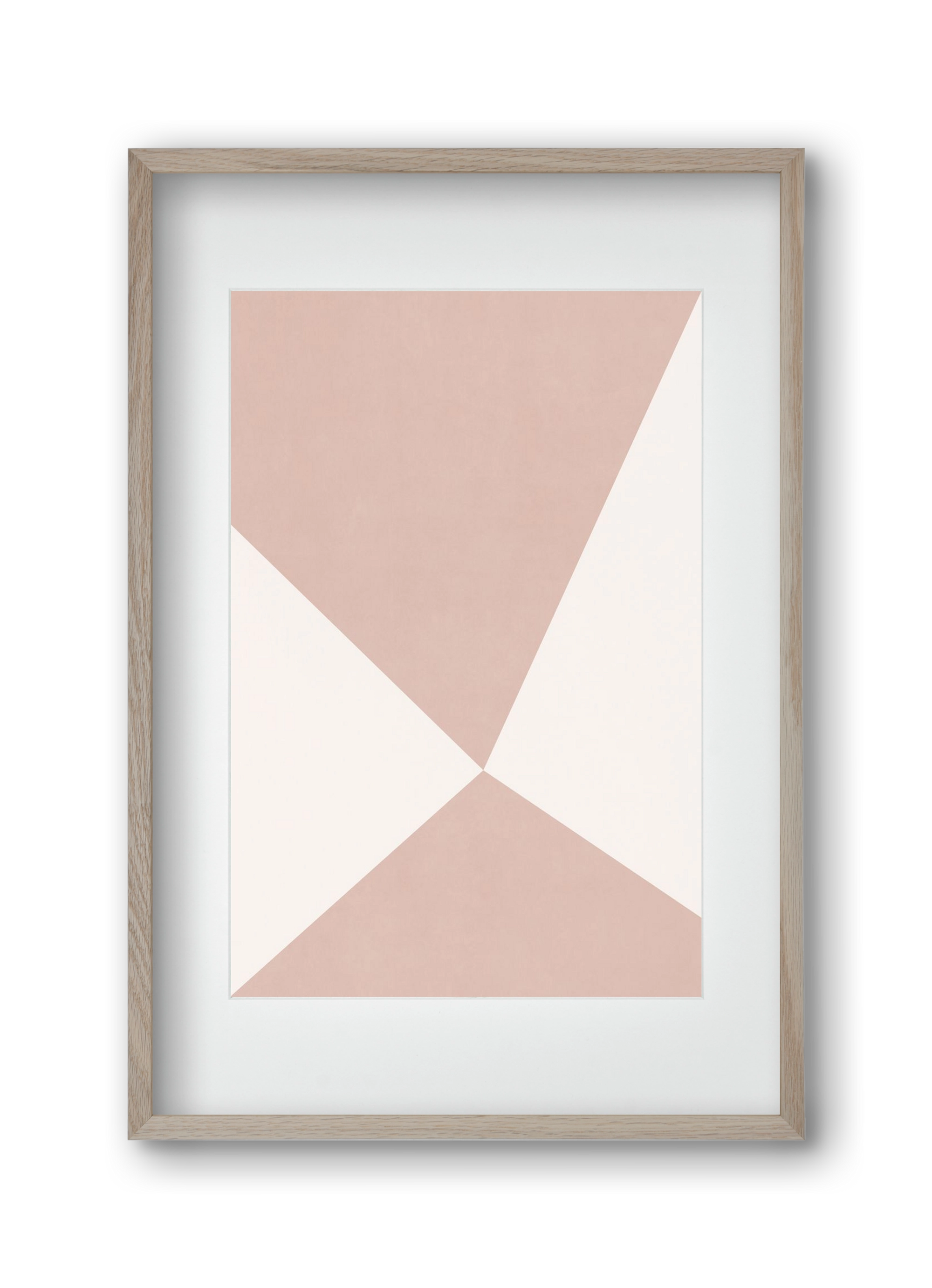 Abstract Art - Rv01, 30x45 cm (20x30 cm), Tölgy keret, paszpartuval