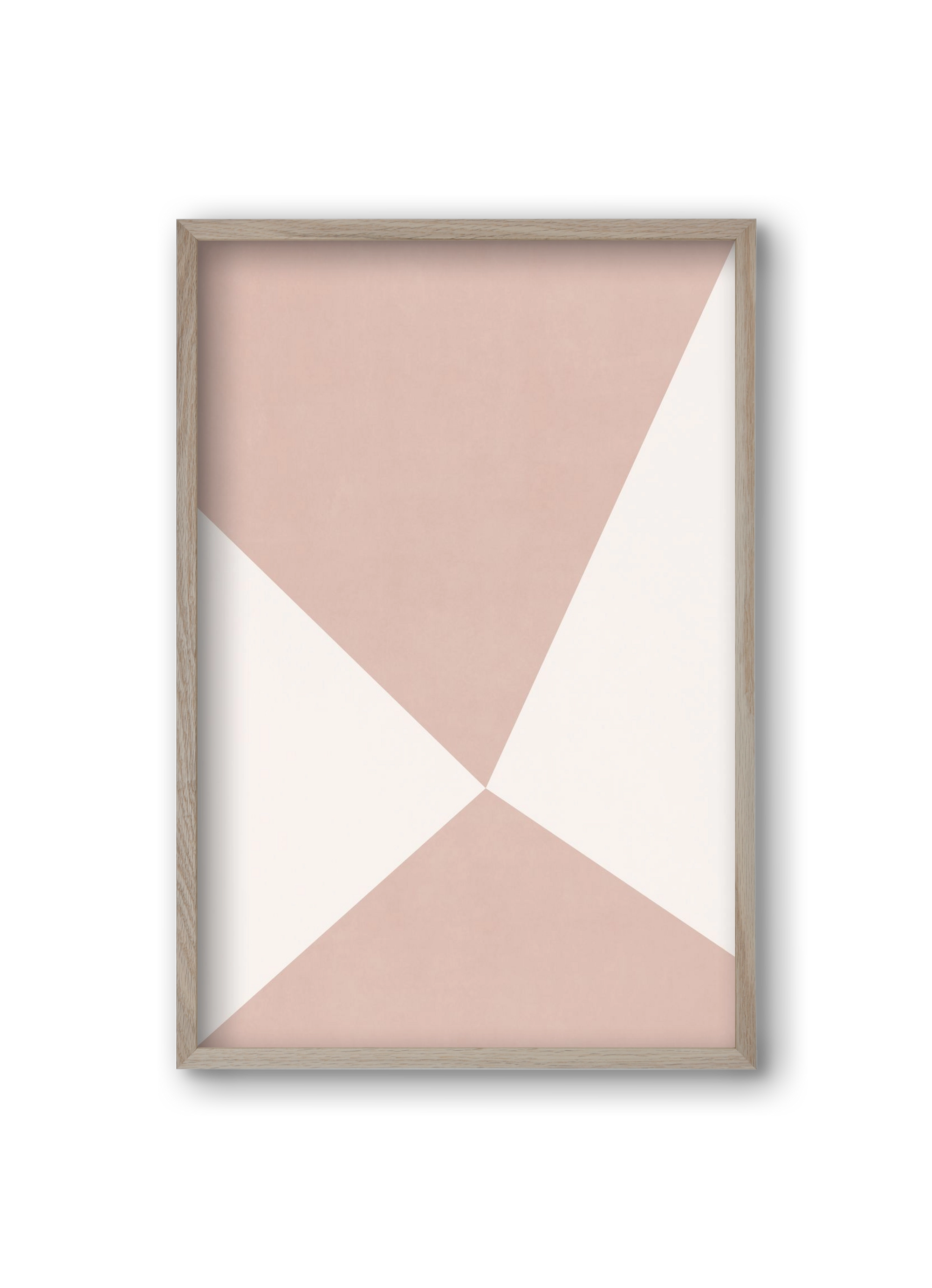 Abstract Art - Rv01, 20x30 cm (20x30 cm), Tölgy keret