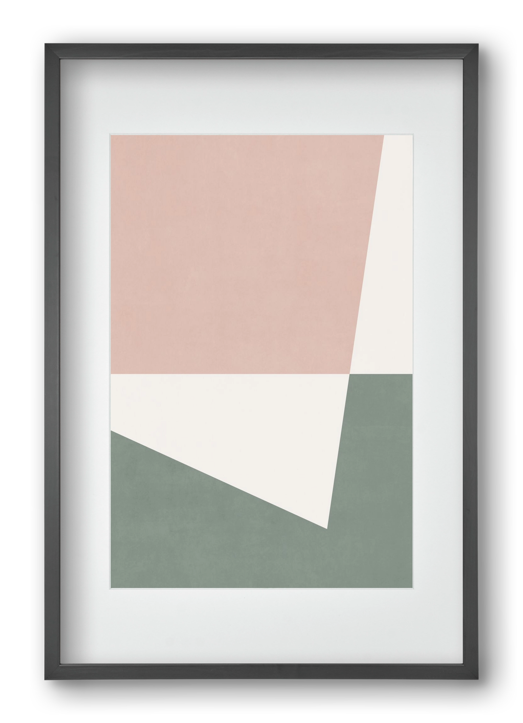 Abstract Art - Rv02, 40x60 cm (30x45 cm), Fekete keret, paszpartuval