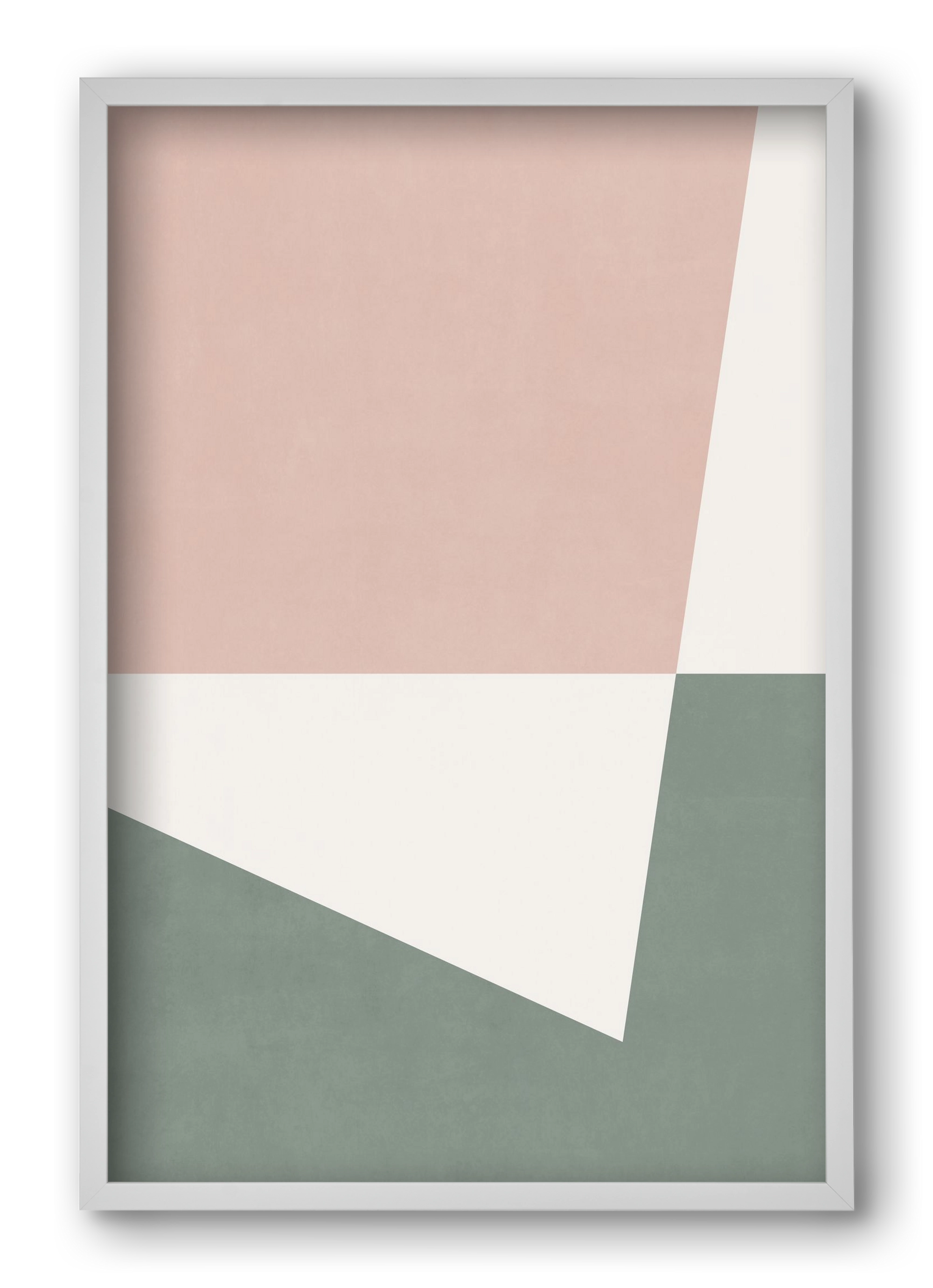 Abstract Art - Rv02, 40x60 cm (40x60 cm), Fehér keret