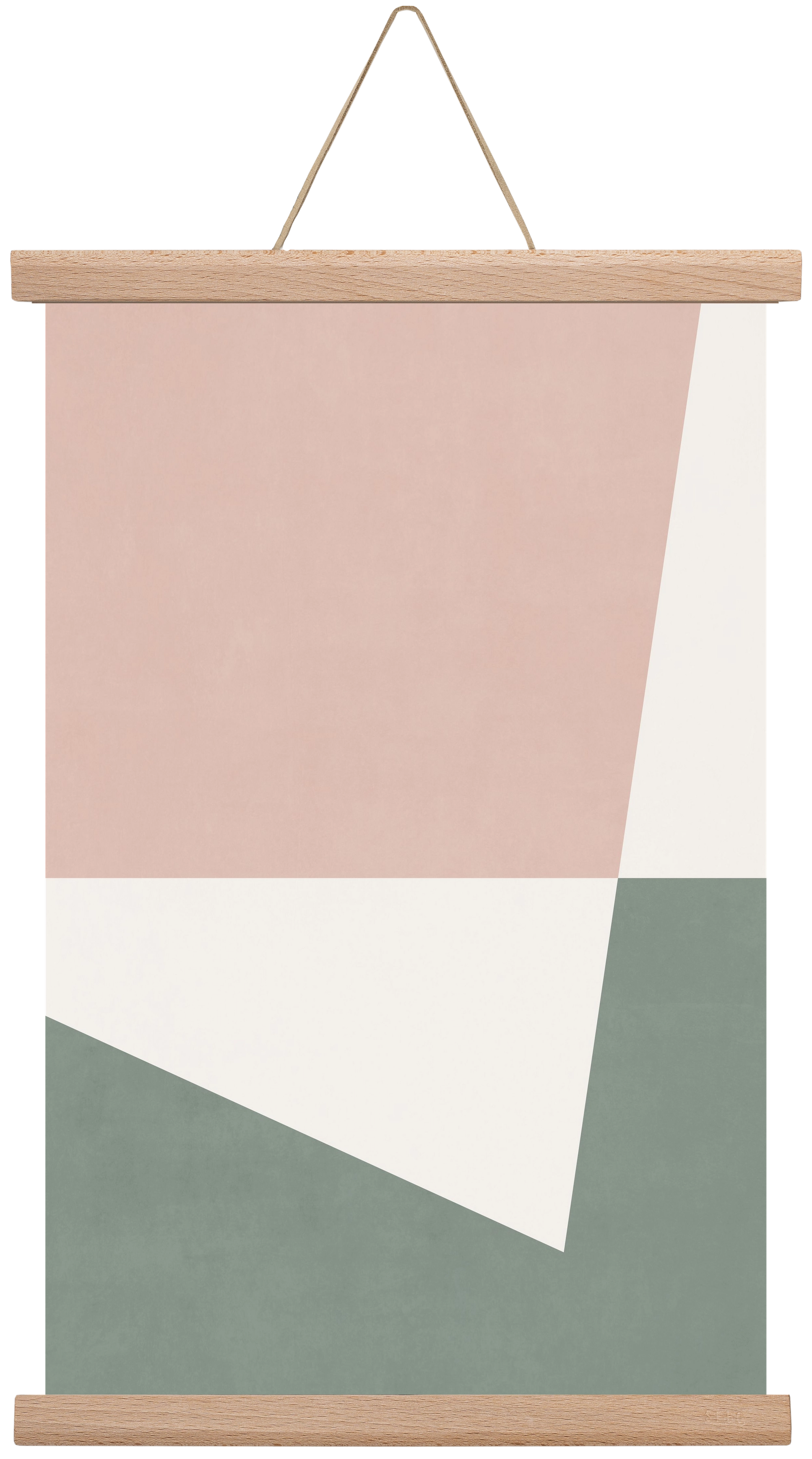 Abstract Art - Rv02, 30x45 cm (30x45 cm), Tölgy akasztó