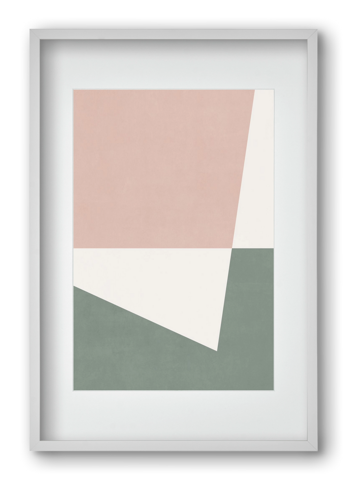 Abstract Art - Rv02, 40x60 cm (30x45 cm), Fehér keret, paszpartuval