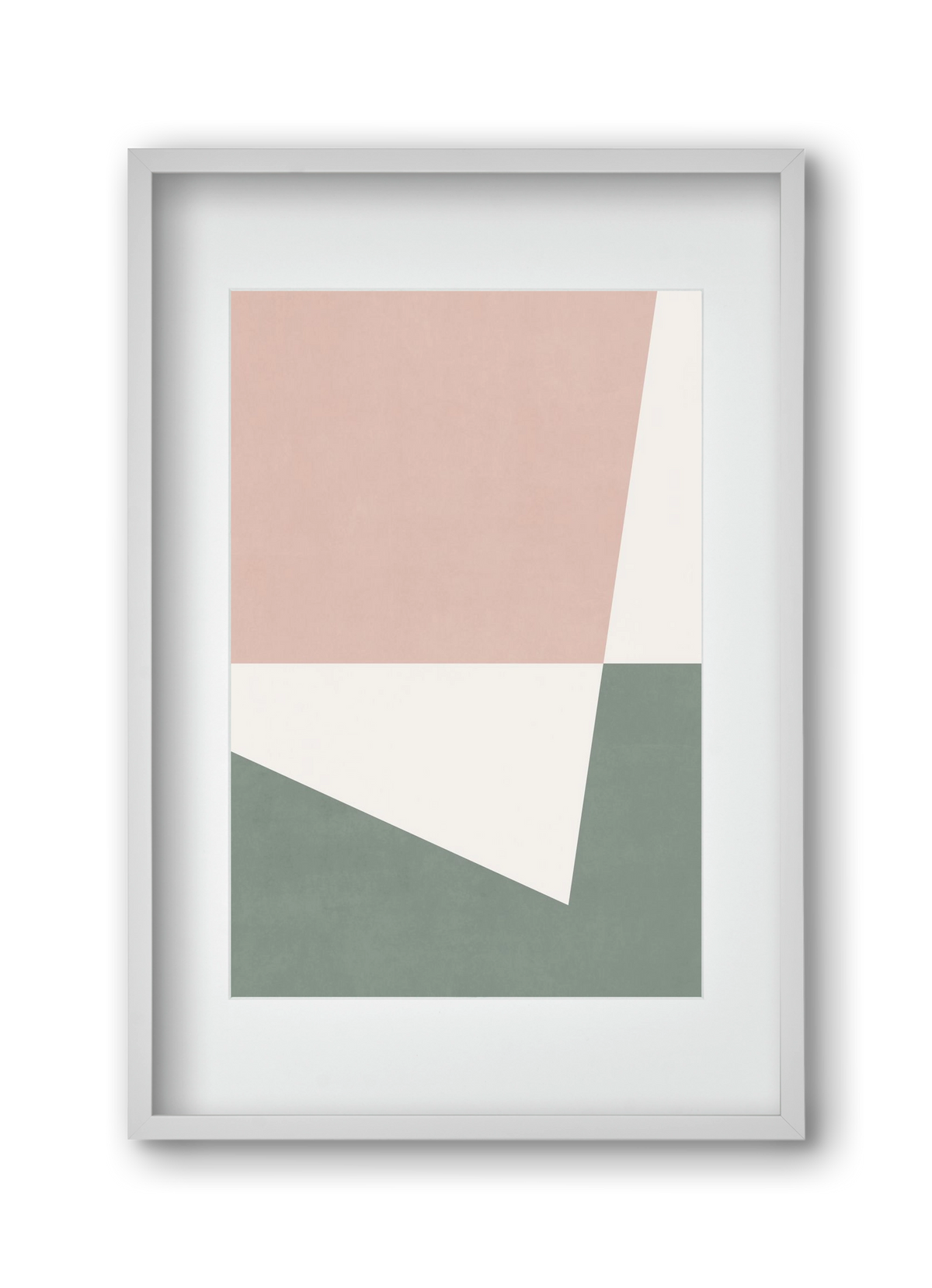 Abstract Art - Rv02, 30x45 cm (20x30 cm), Fehér keret, paszpartuval