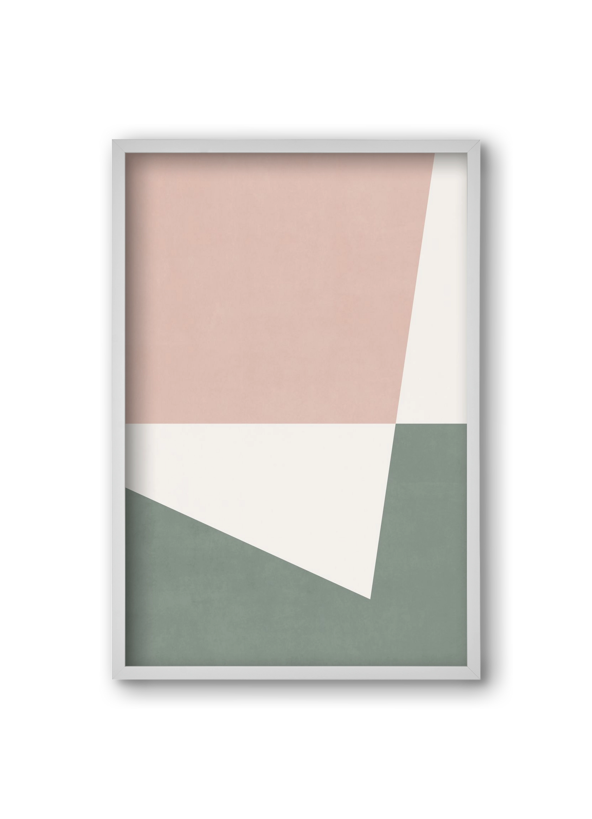 Abstract Art - Rv02, 20x30 cm (20x30 cm), Fehér keret