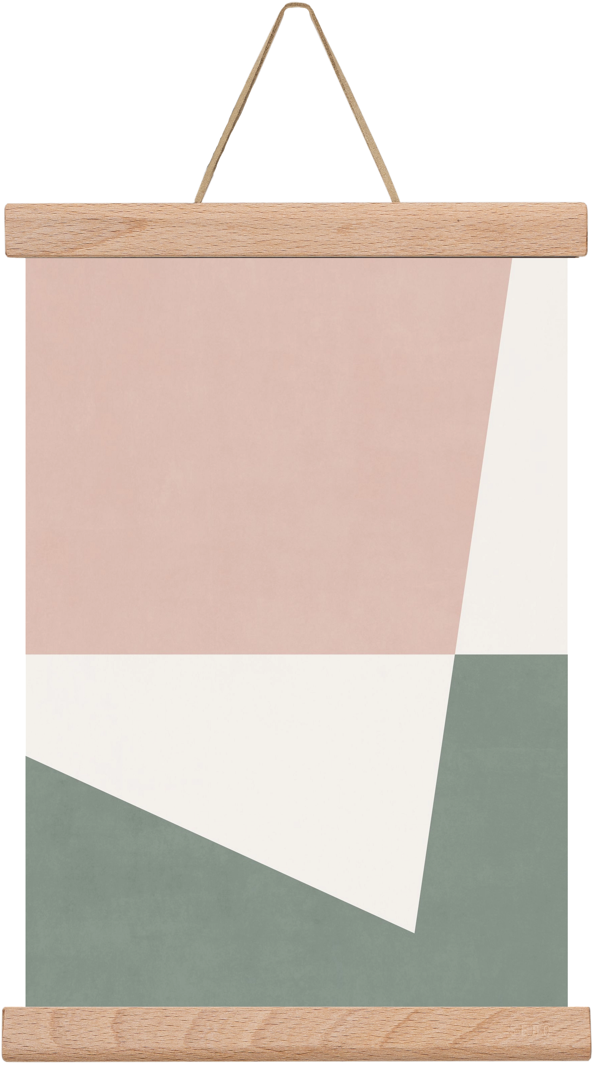 Abstract Art - Rv02, 20x30 cm (20x30 cm), Tölgy akasztó