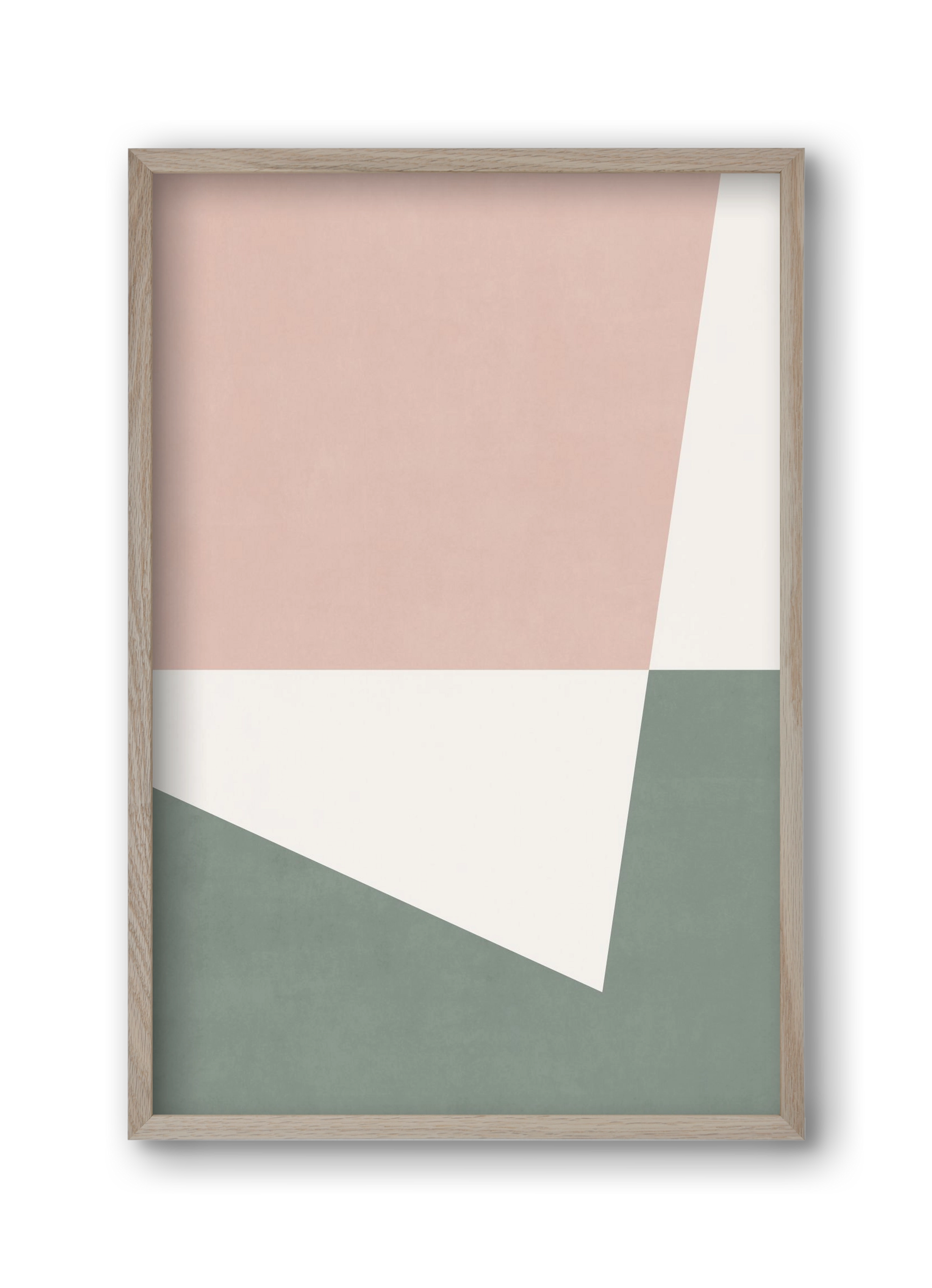 Abstract Art - Rv02, 30x45 cm (30x45 cm), Tölgy keret