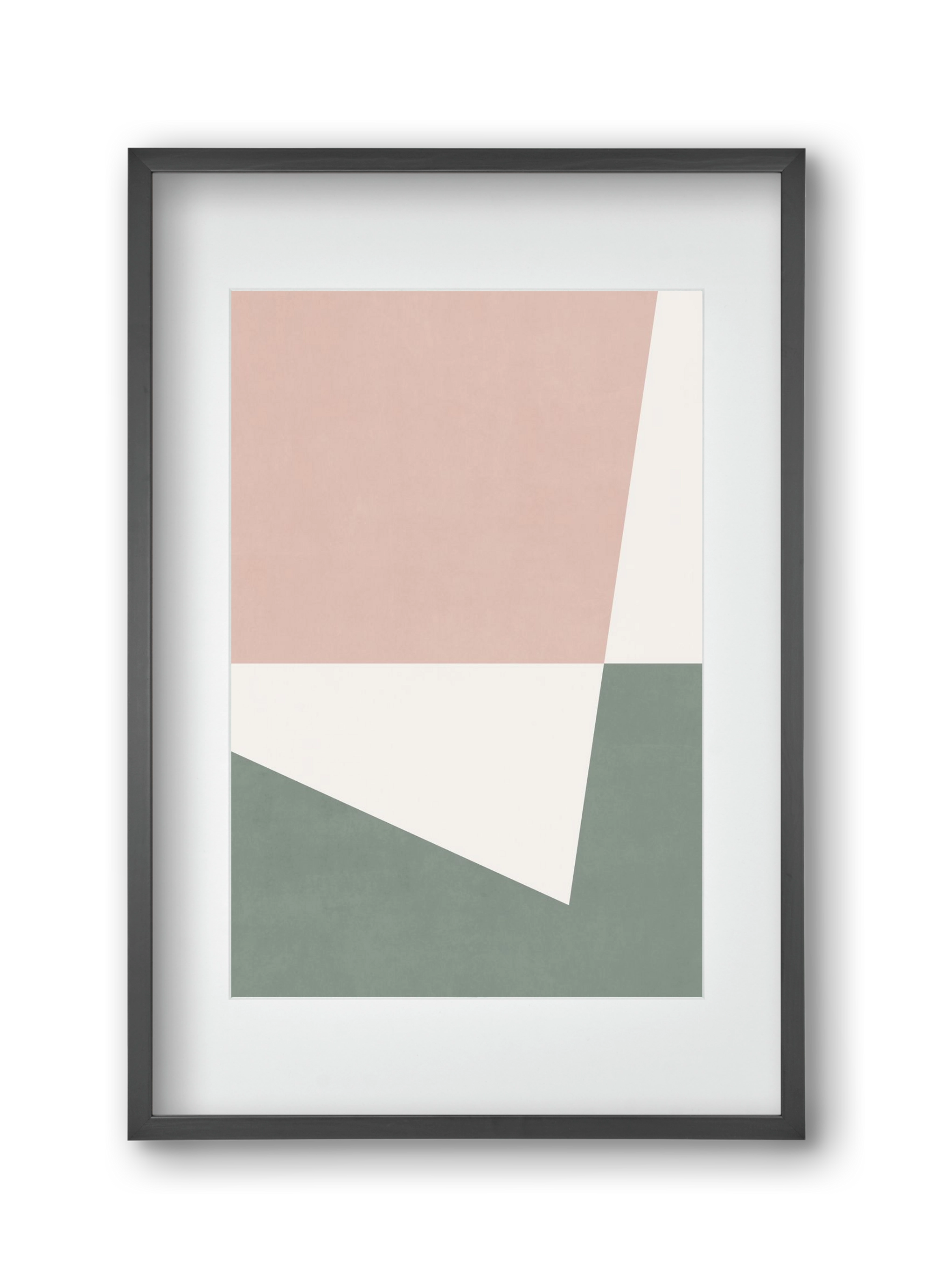 Abstract Art - Rv02, 30x45 cm (20x30 cm), Fekete keret, paszpartuval