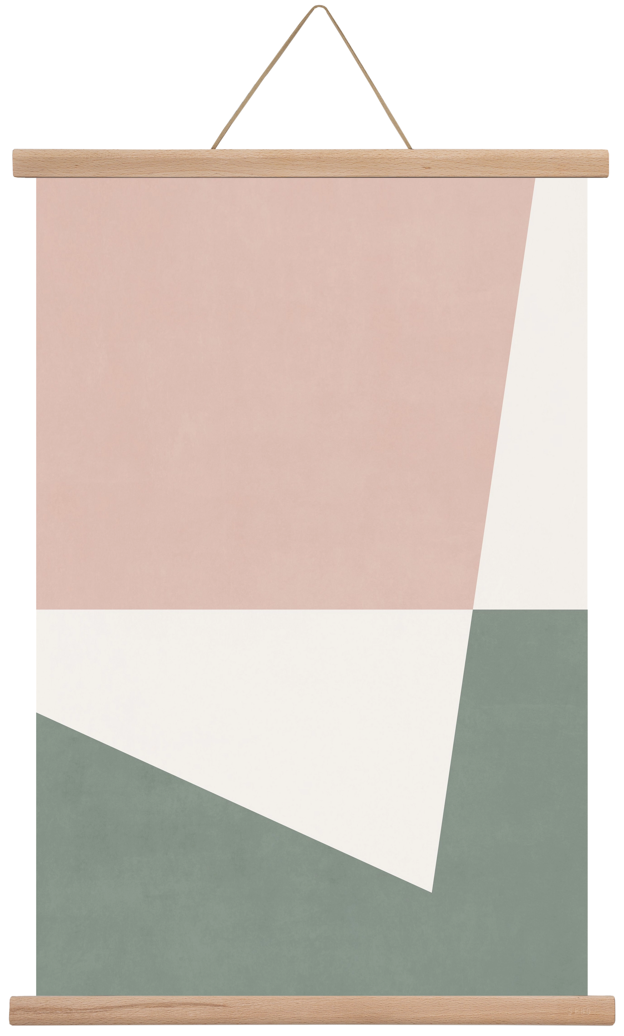 Abstract Art - Rv02, 40x60 cm (40x60 cm), Tölgy akasztó