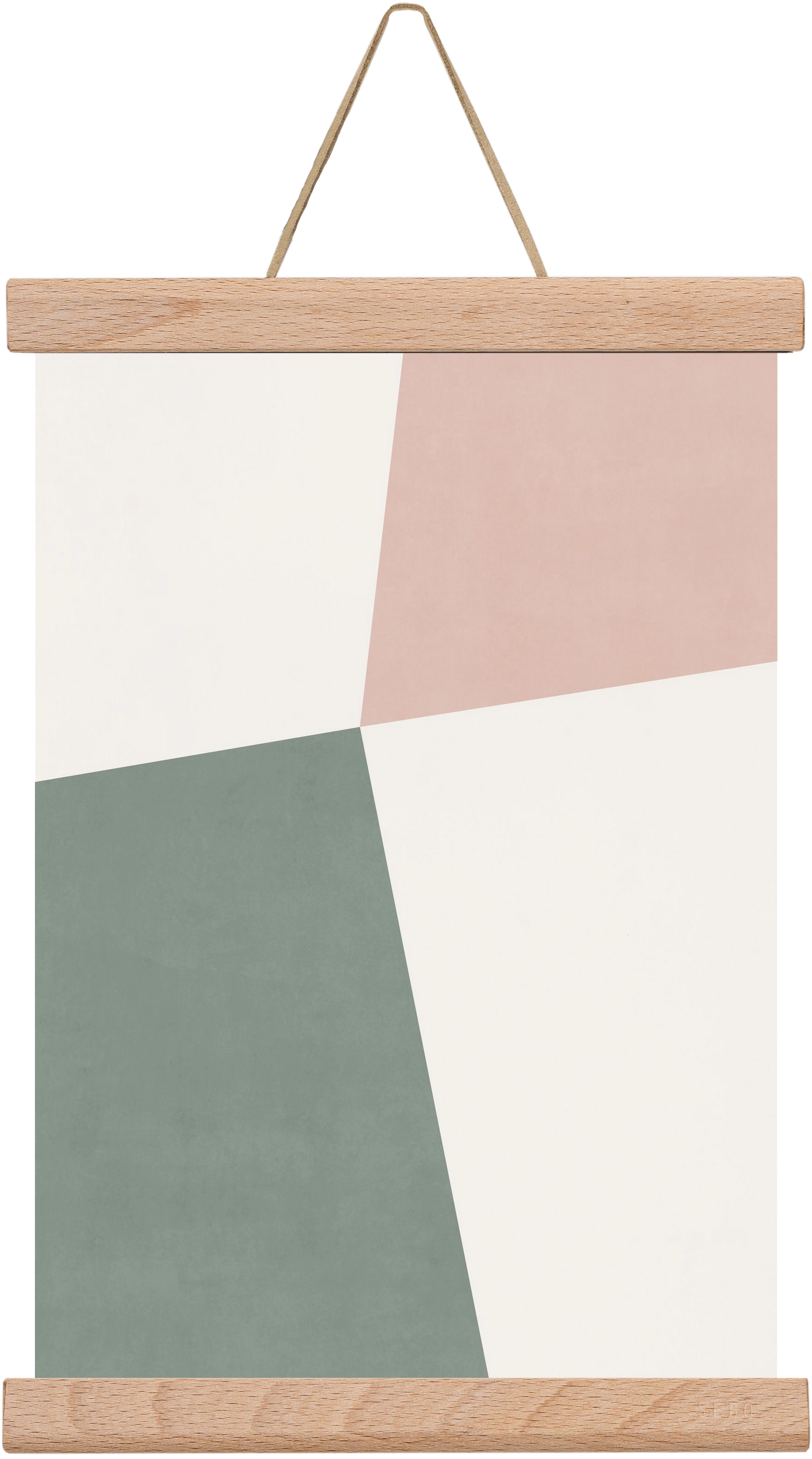 Abstract Art - Rv03, 20x30 cm (20x30 cm), Tölgy akasztó