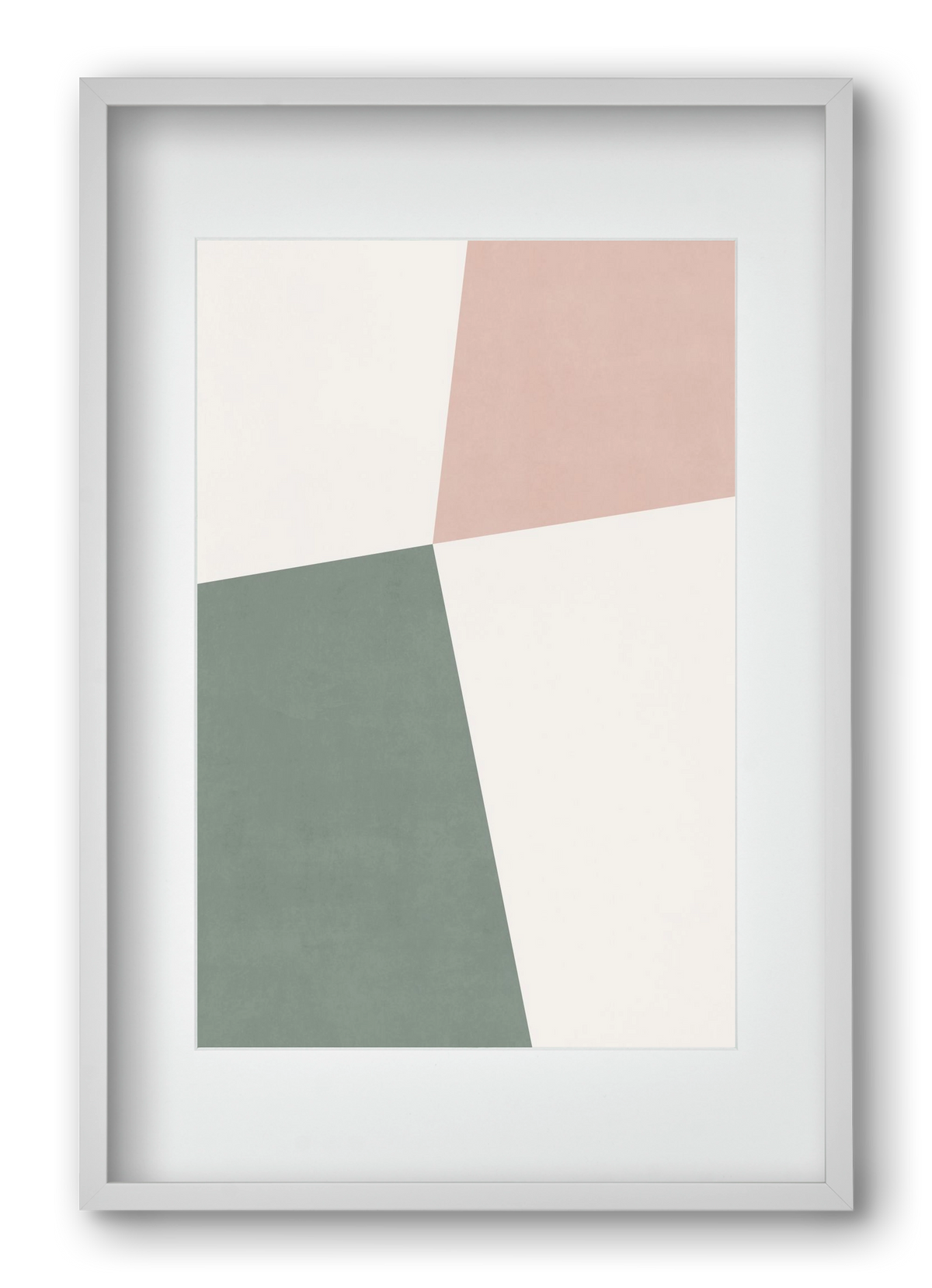 Abstract Art - Rv03, 40x60 cm (30x45 cm), Fehér keret, paszpartuval