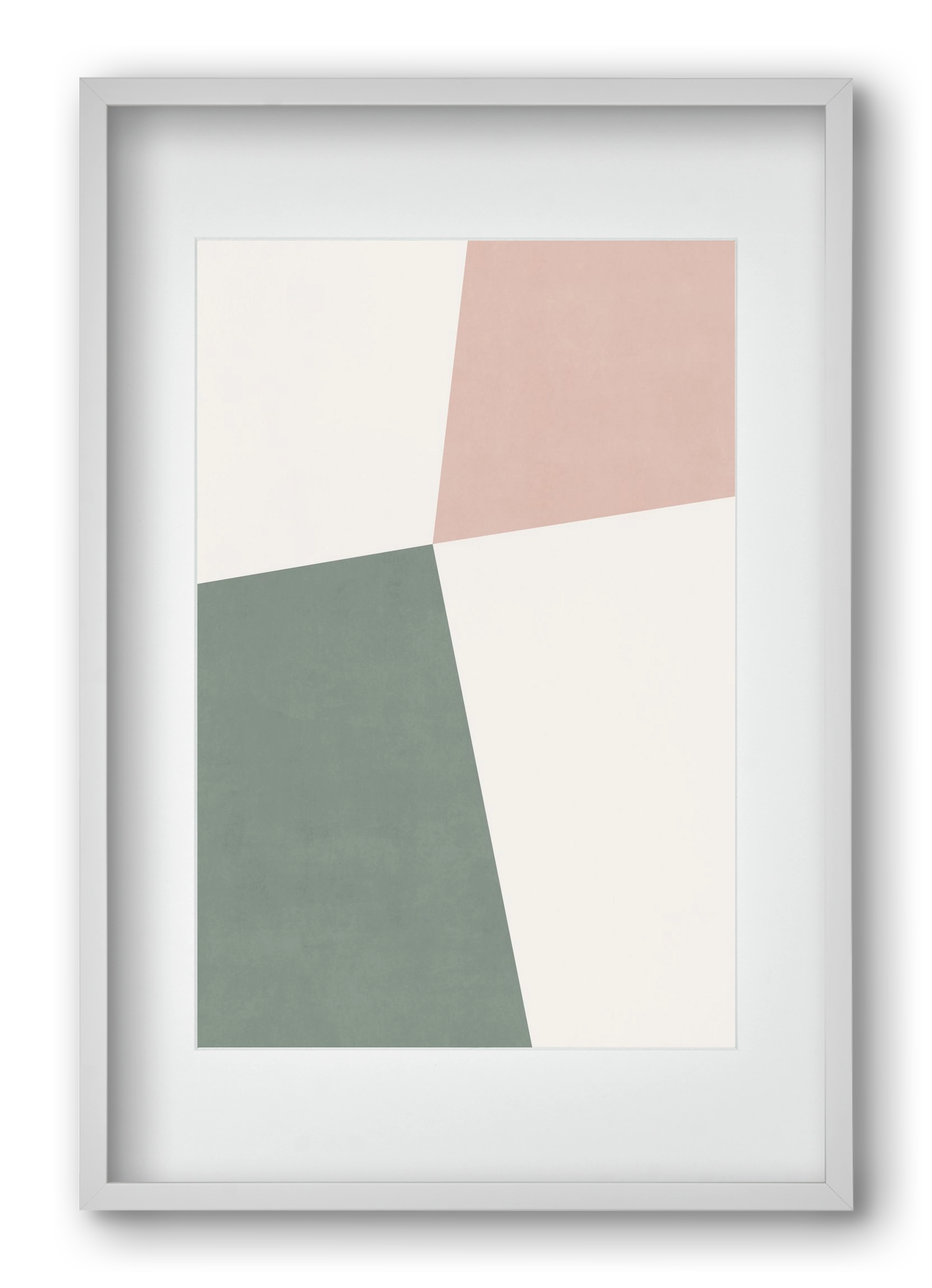 Abstract Art - Rv03, 40x60 cm (30x45 cm), Fehér keret, paszpartuval