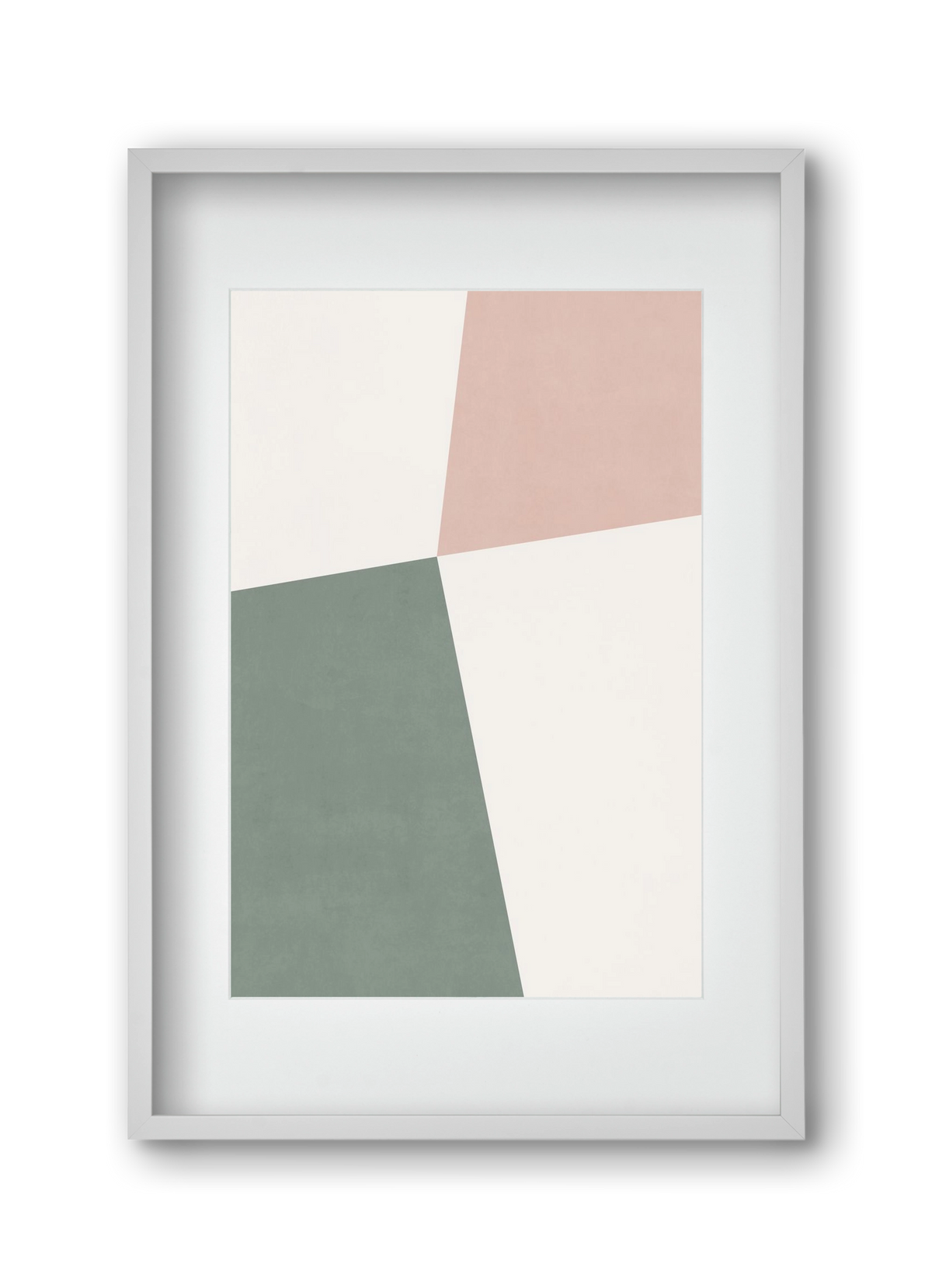 Abstract Art - Rv03, 30x45 cm (20x30 cm), Fehér keret, paszpartuval