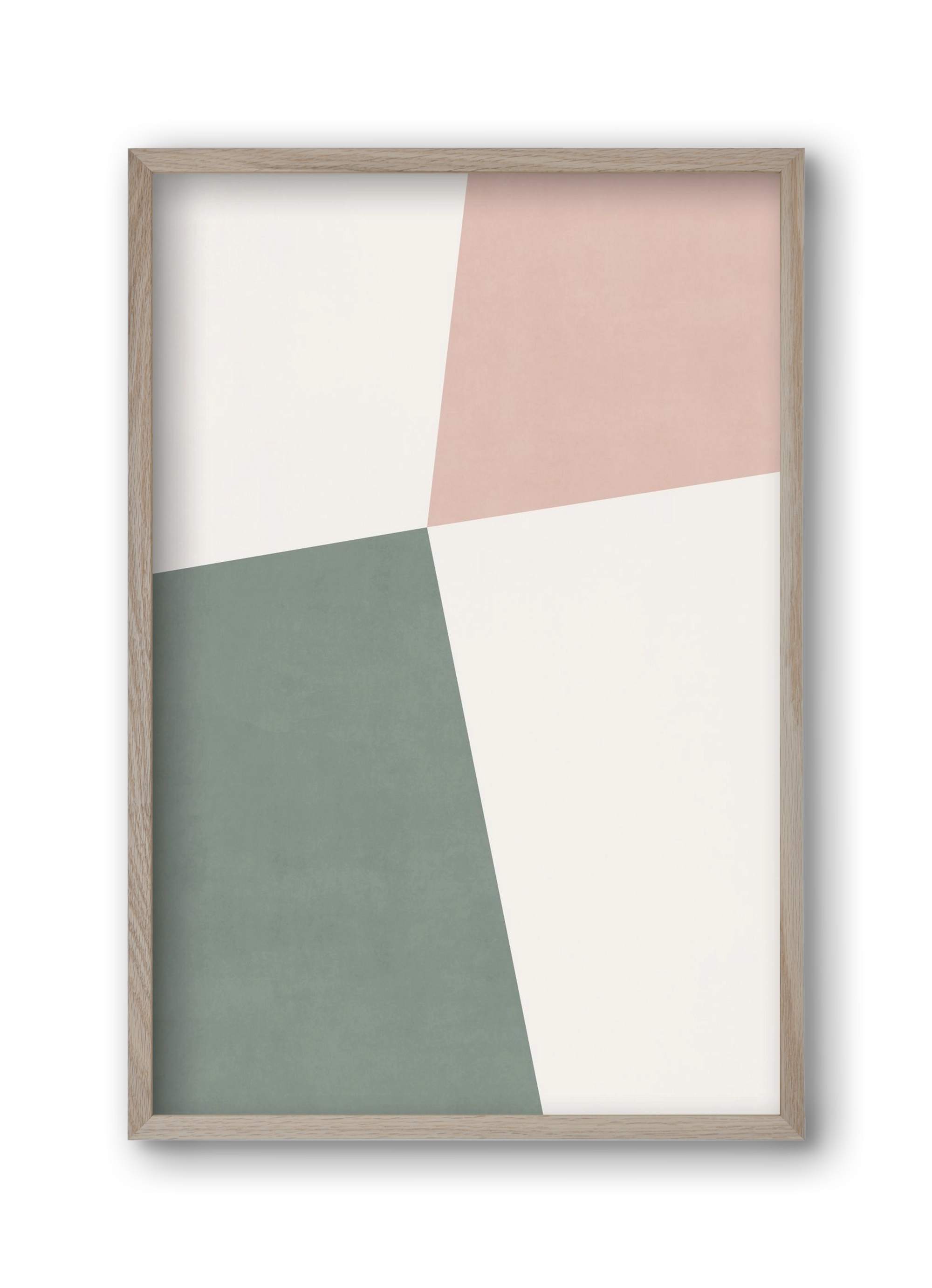 Abstract Art - Rv03, 30x45 cm (30x45 cm), Tölgy keret