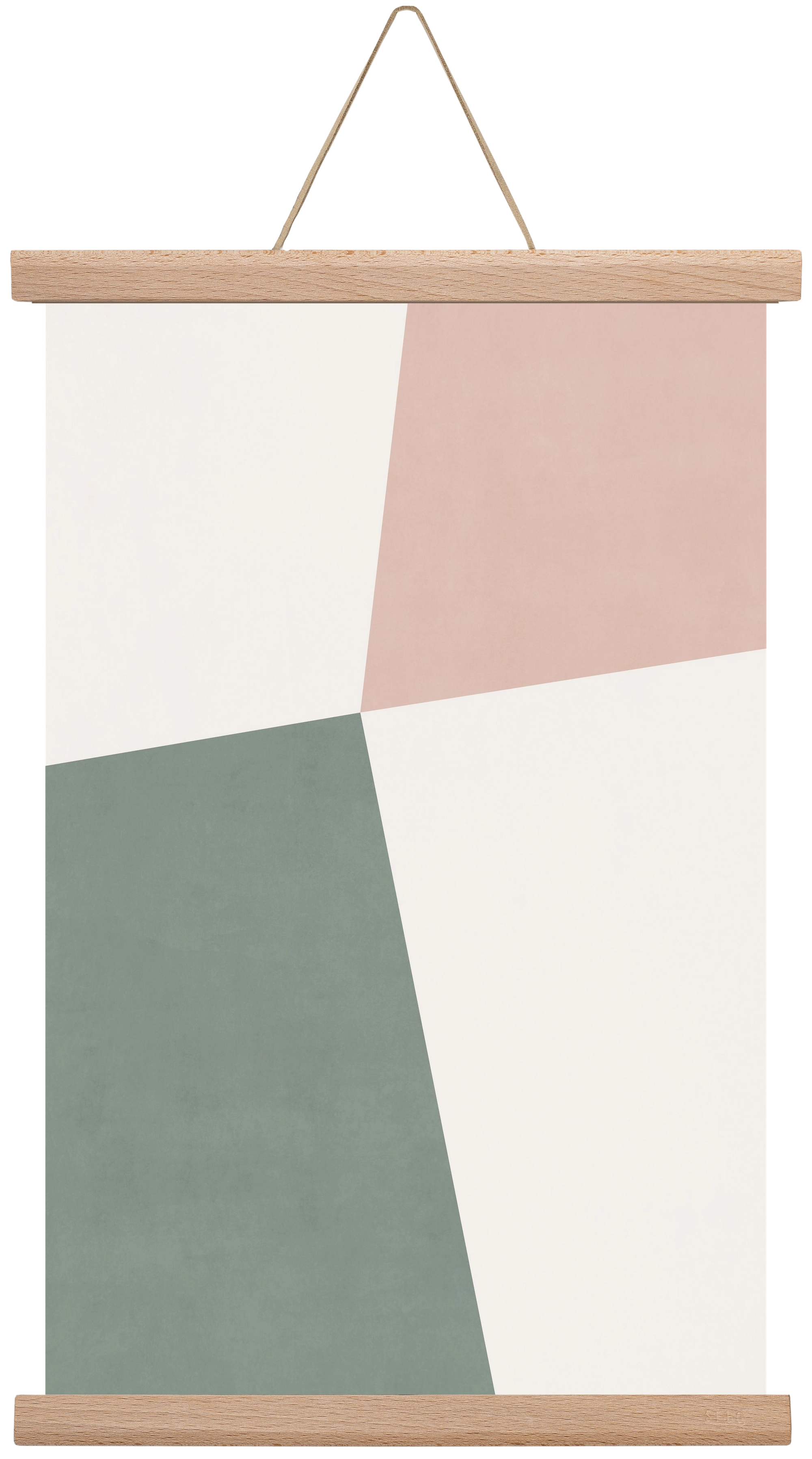 Abstract Art - Rv03, 30x45 cm (30x45 cm), Tölgy akasztó