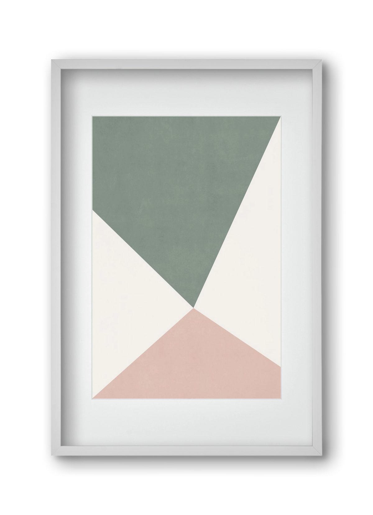 Abstract Art - Rv04, 30x45 cm (20x30 cm), Fehér keret, paszpartuval