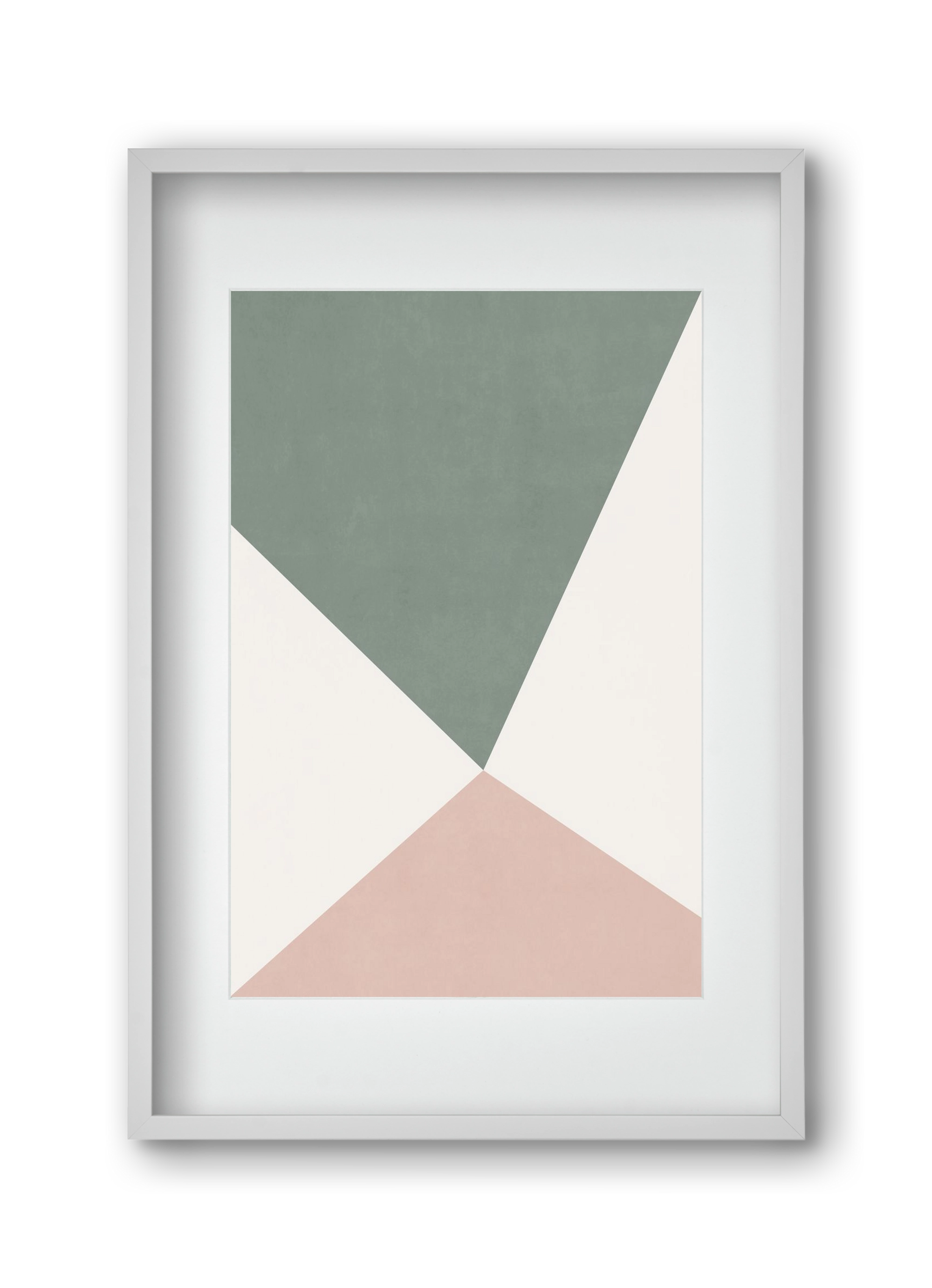 Abstract Art - Rv04, 30x45 cm (20x30 cm), Fehér keret, paszpartuval