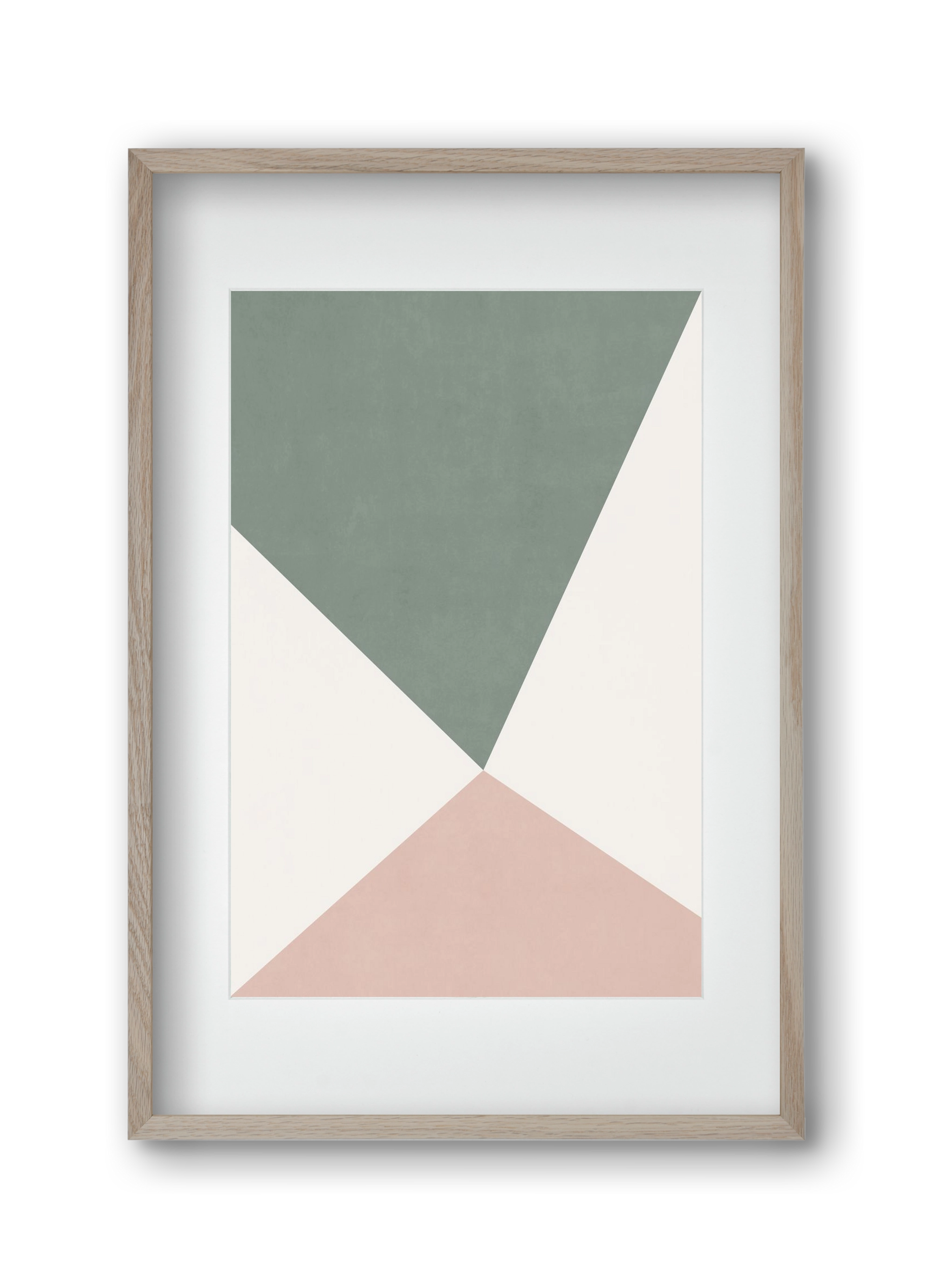 Abstract Art - Rv04, 30x45 cm (20x30 cm), Tölgy keret, paszpartuval