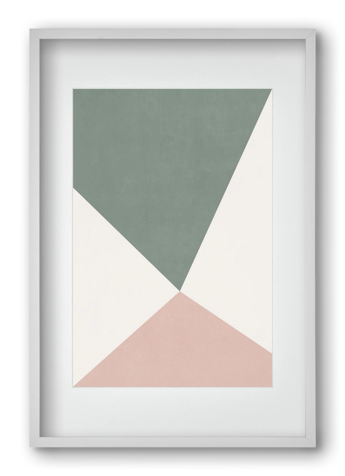 Abstract Art - Rv04, 40x60 cm (30x45 cm), Fehér keret, paszpartuval