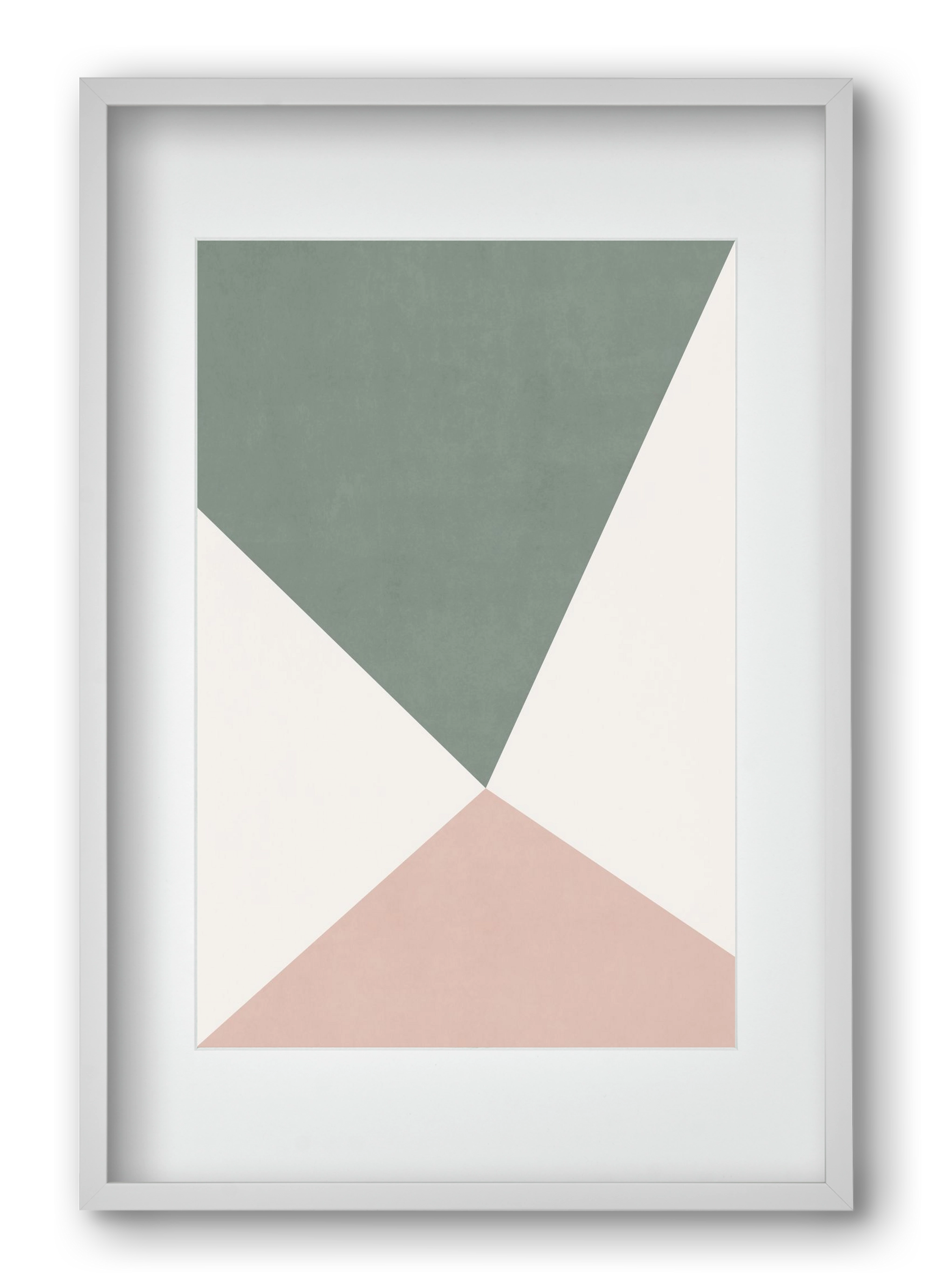 Abstract Art - Rv04, 40x60 cm (30x45 cm), Fehér keret, paszpartuval