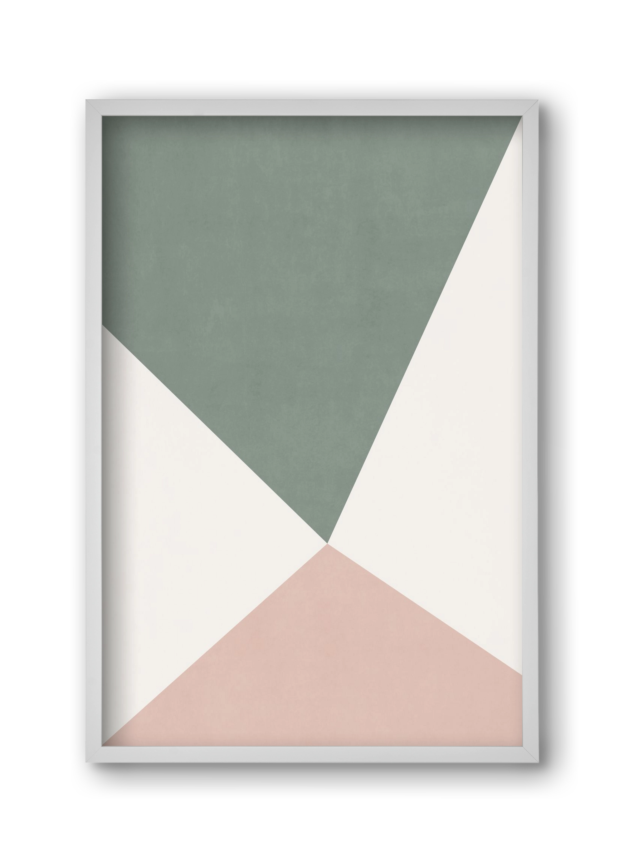 Abstract Art - Rv04, 30x45 cm (30x45 cm), Fehér keret