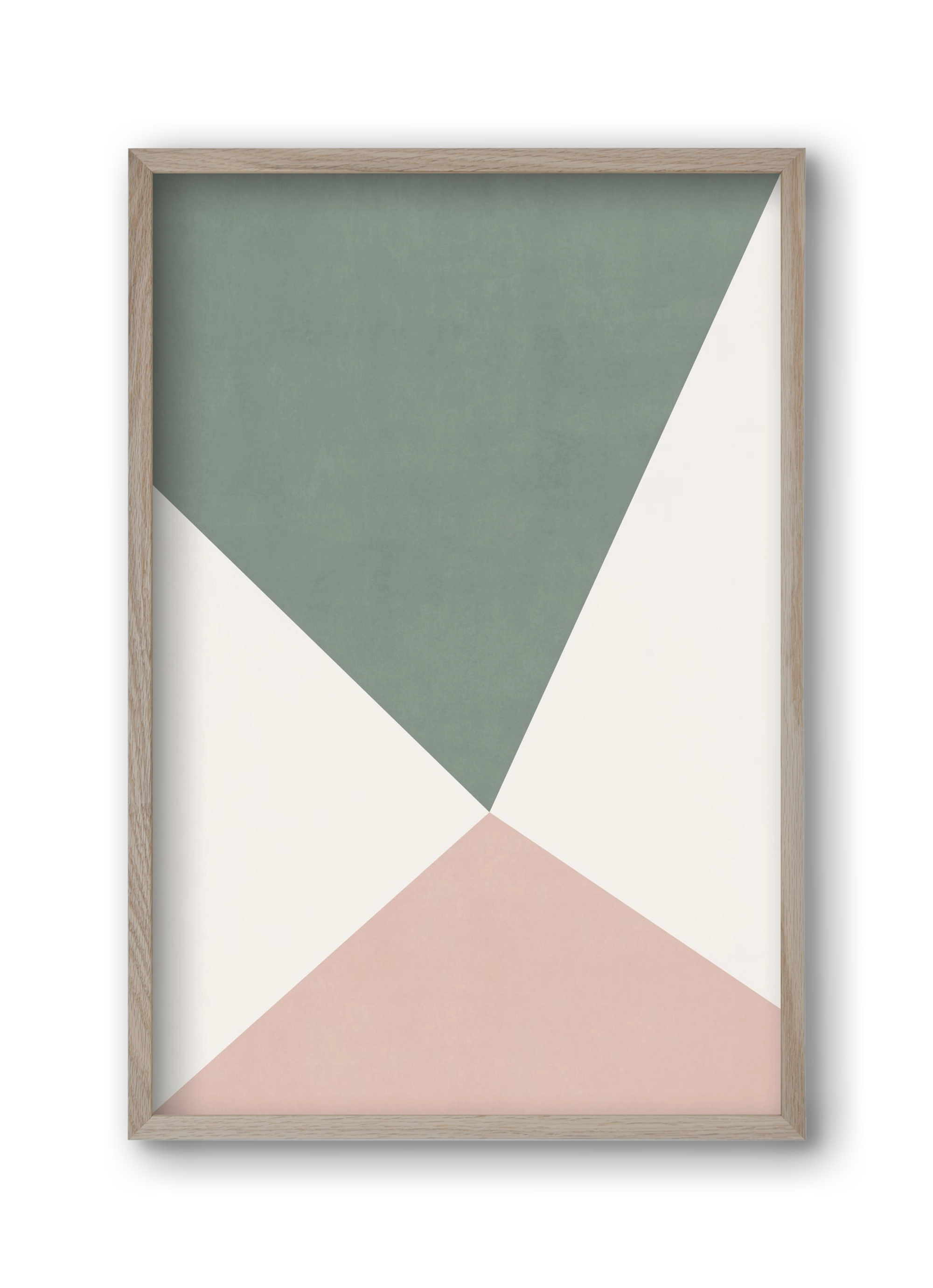 Abstract Art - Rv04, 30x45 cm (30x45 cm), Tölgy keret