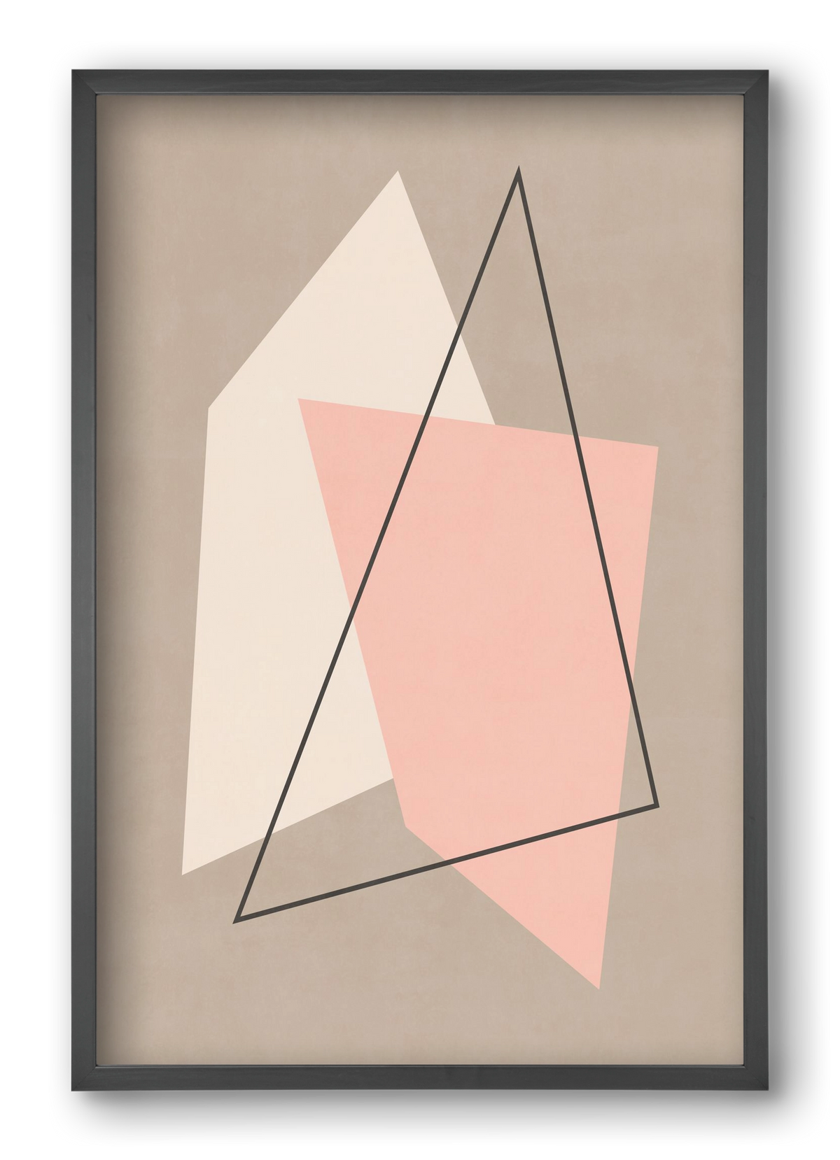 Abstract Art - Rm01, 40x60 cm (40x60 cm), Fekete keret