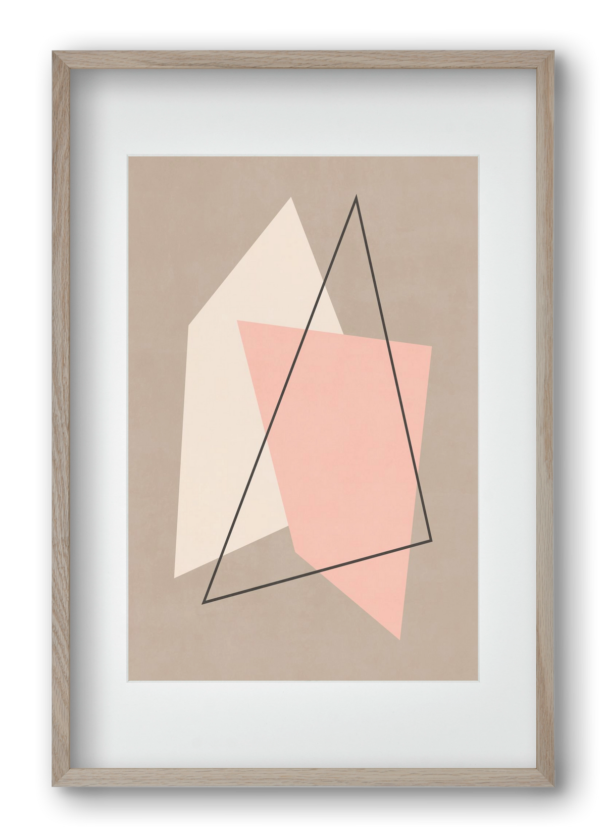 Abstract Art - Rm01, 40x60 cm (30x45 cm), Tölgy keret, paszpartuval