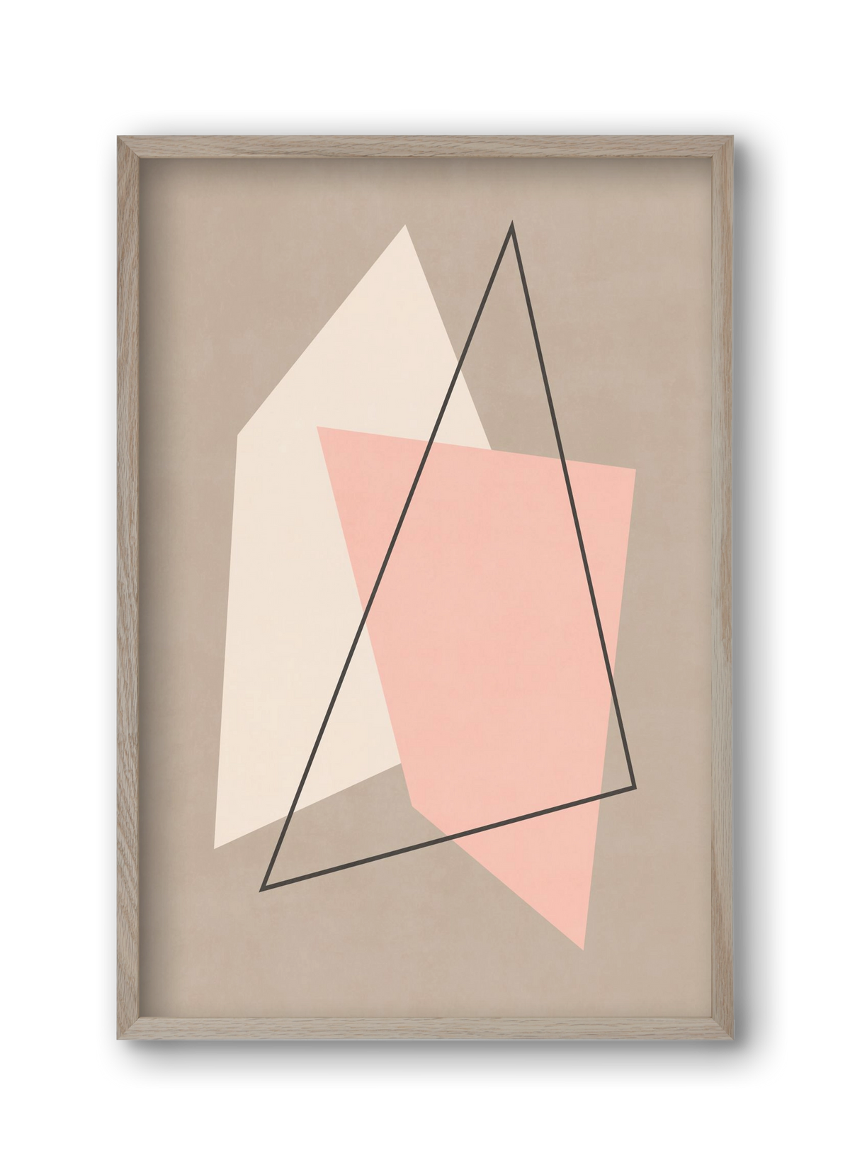 Abstract Art - Rm01, 30x45 cm (30x45 cm), Tölgy keret