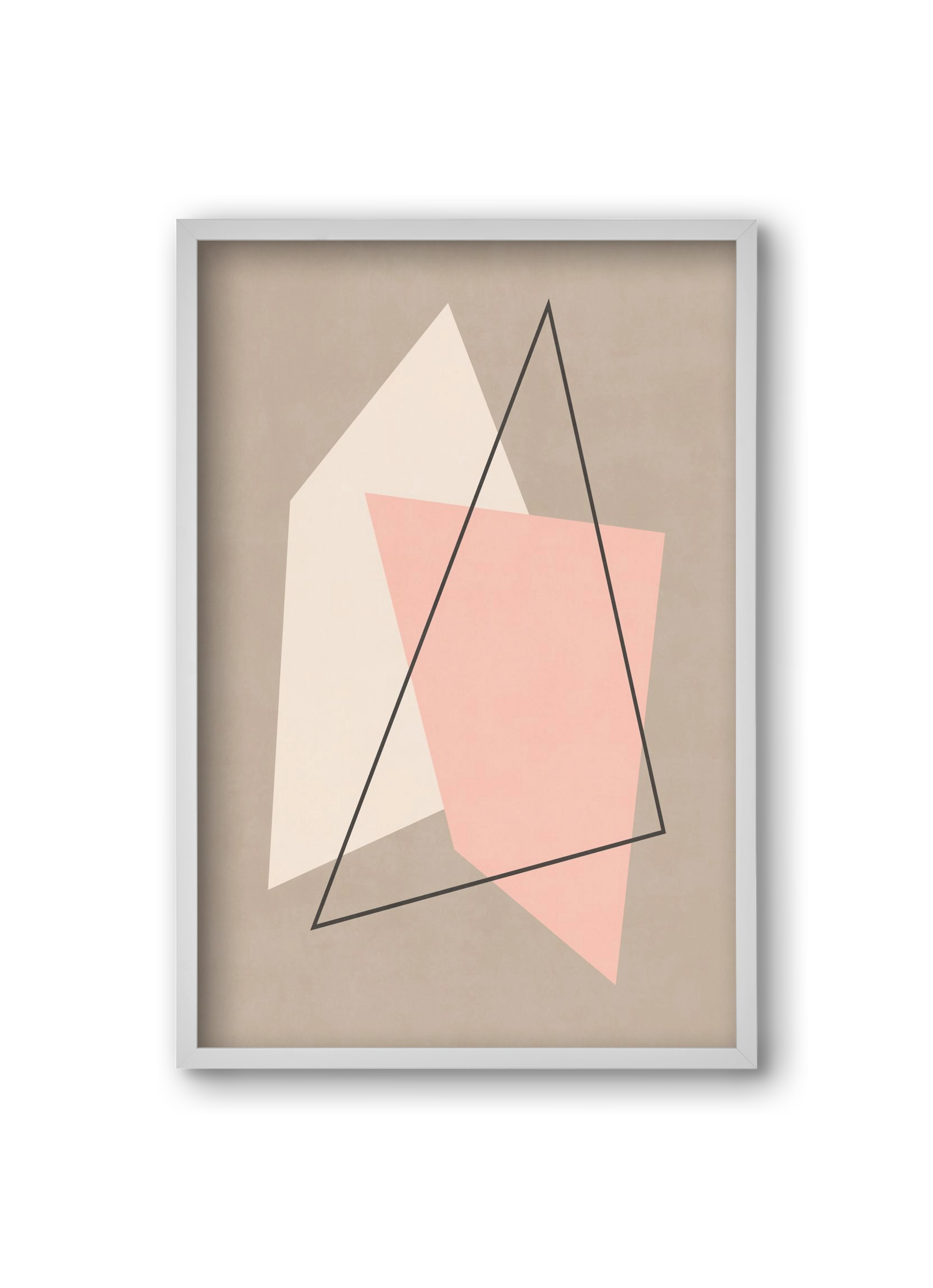 Abstract Art - Rm01, 20x30 cm (20x30 cm), Fehér keret