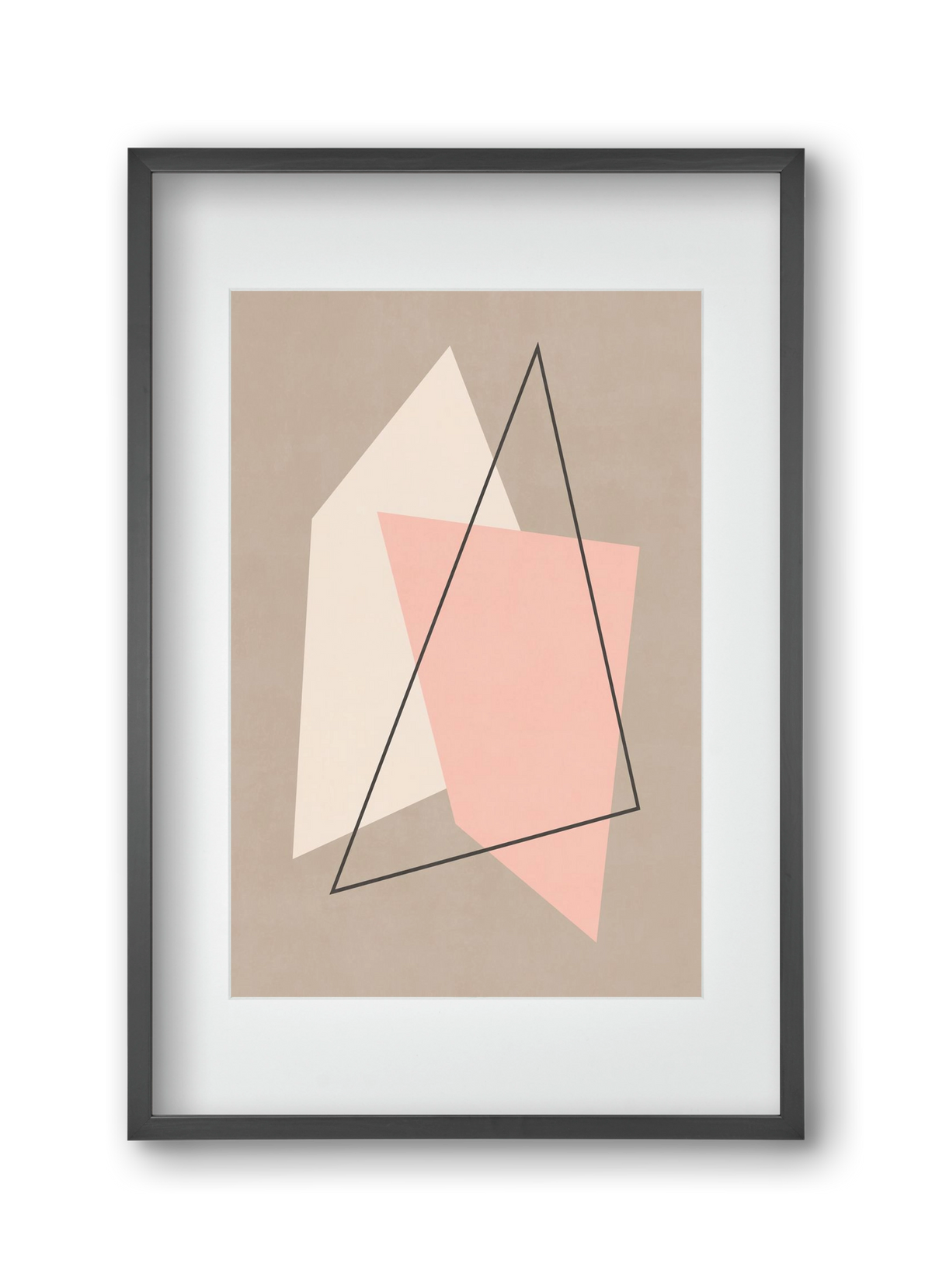 Abstract Art - Rm01, 30x45 cm (20x30 cm), Fekete keret, paszpartuval